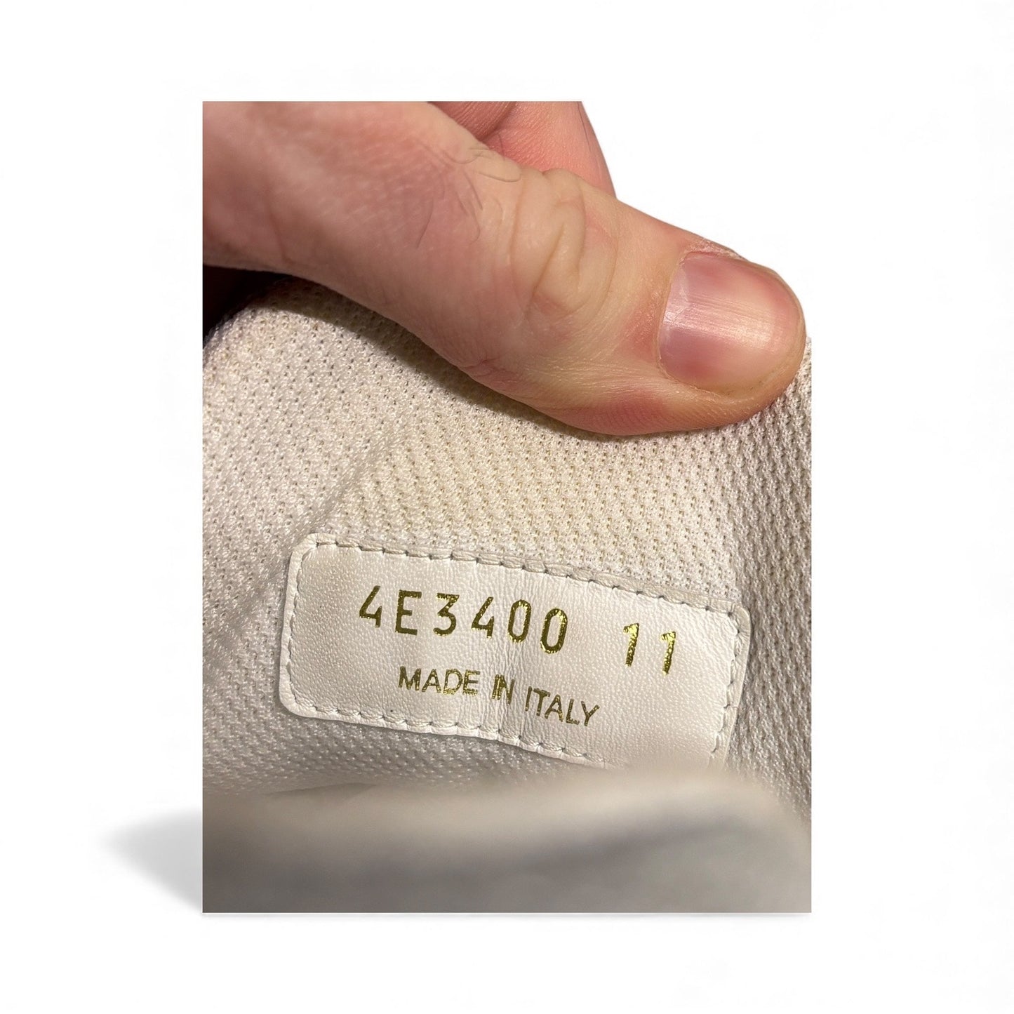 Prada America’s Cup Red / Grey Leather Sneakers | Size 11UK