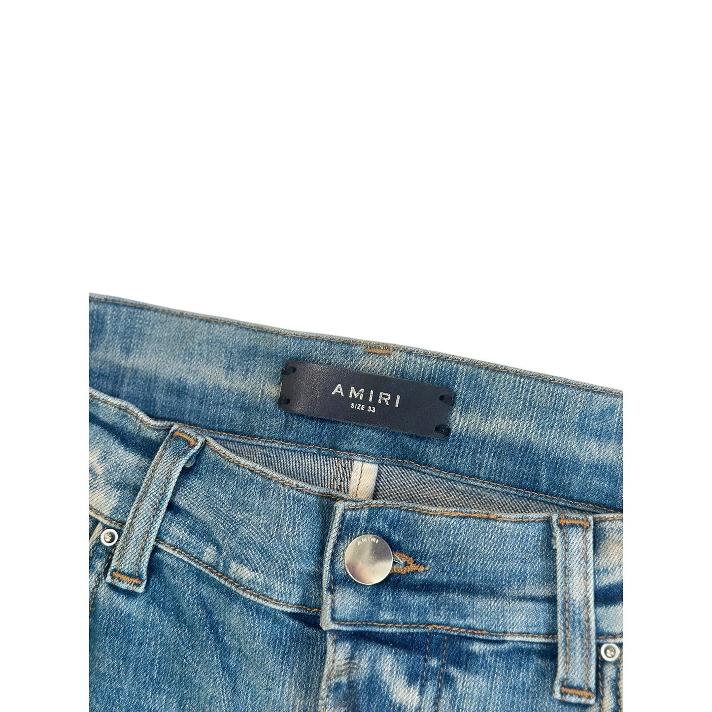 Amiri MX1 Pink Patch Size 33