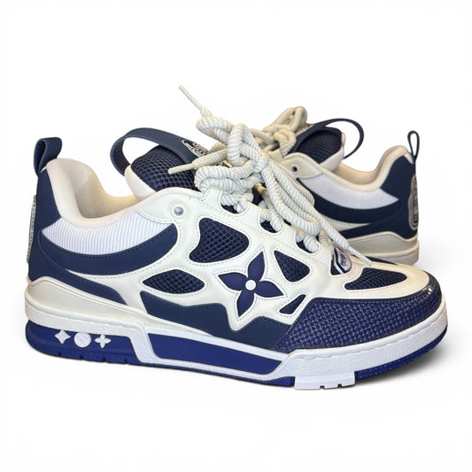 Louis Vuitton LV Skate Blue / White Sneakers | Size 9LV