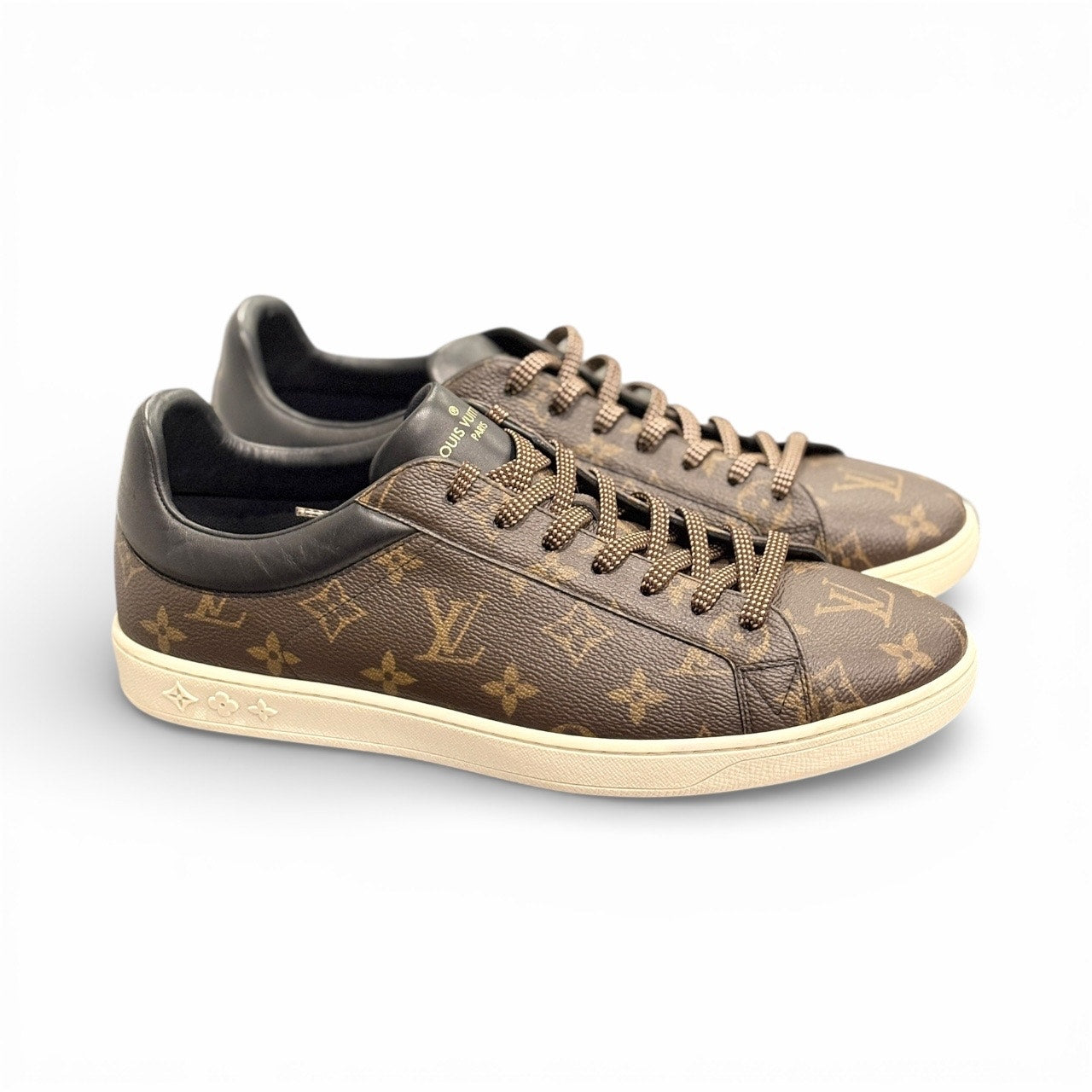 Size 9.5 - Louis Vuitton Luxembourg Monogram canvas Sneakers