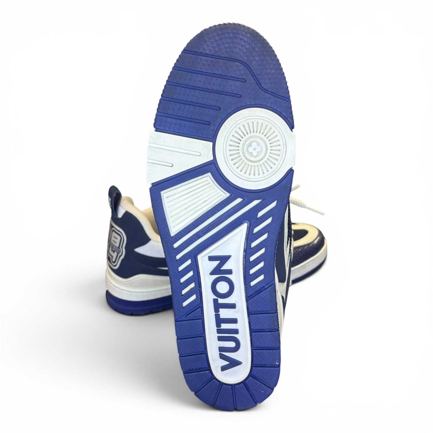 Louis Vuitton LV Skate Blue / White Sneakers | Size 9LV