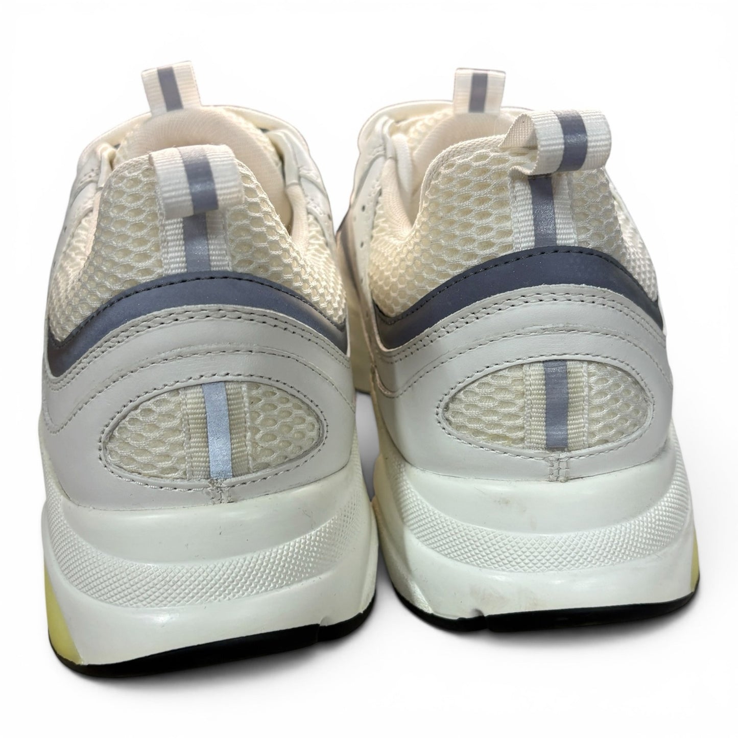 Dior B22 Reflective Low Top White Sneakers | Size 42 (9US)