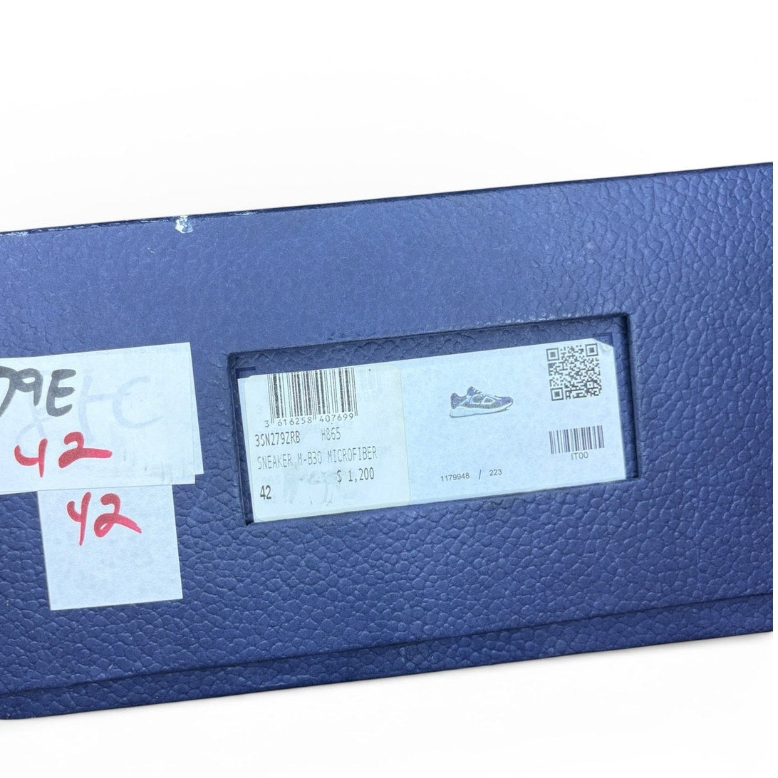 Dior B30 Navy Blue Grey Black Sneakers | Size 42 (9US)