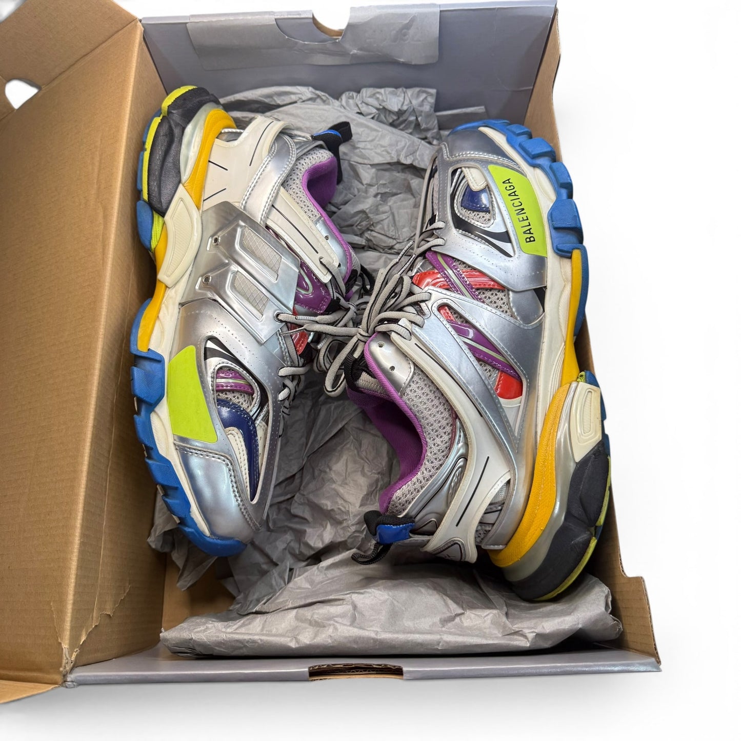 Balenciaga Track Grey / Multicolor Sneakers | Size 42(9)
