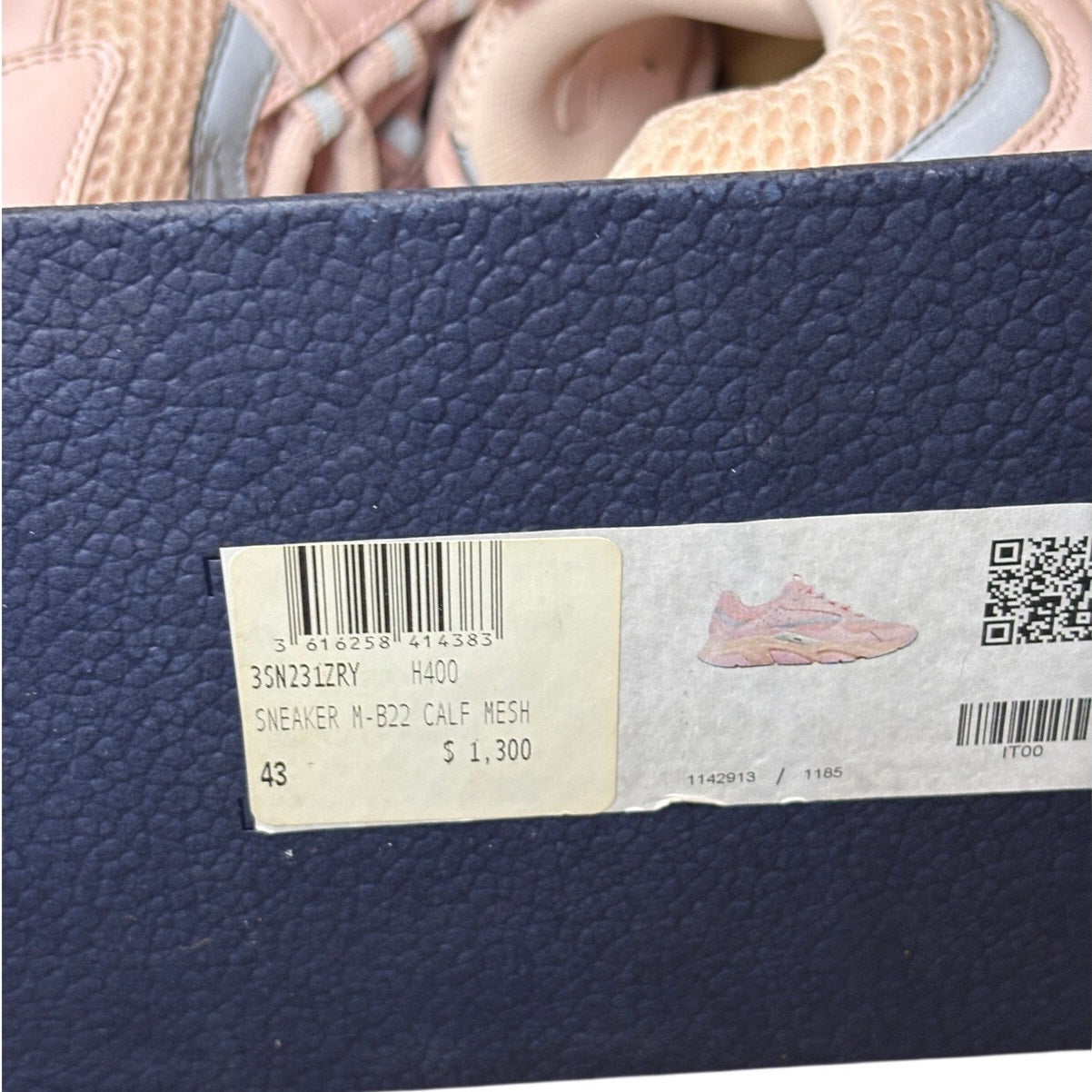 Size 10 - Dior B22 Pink With Blue Sole