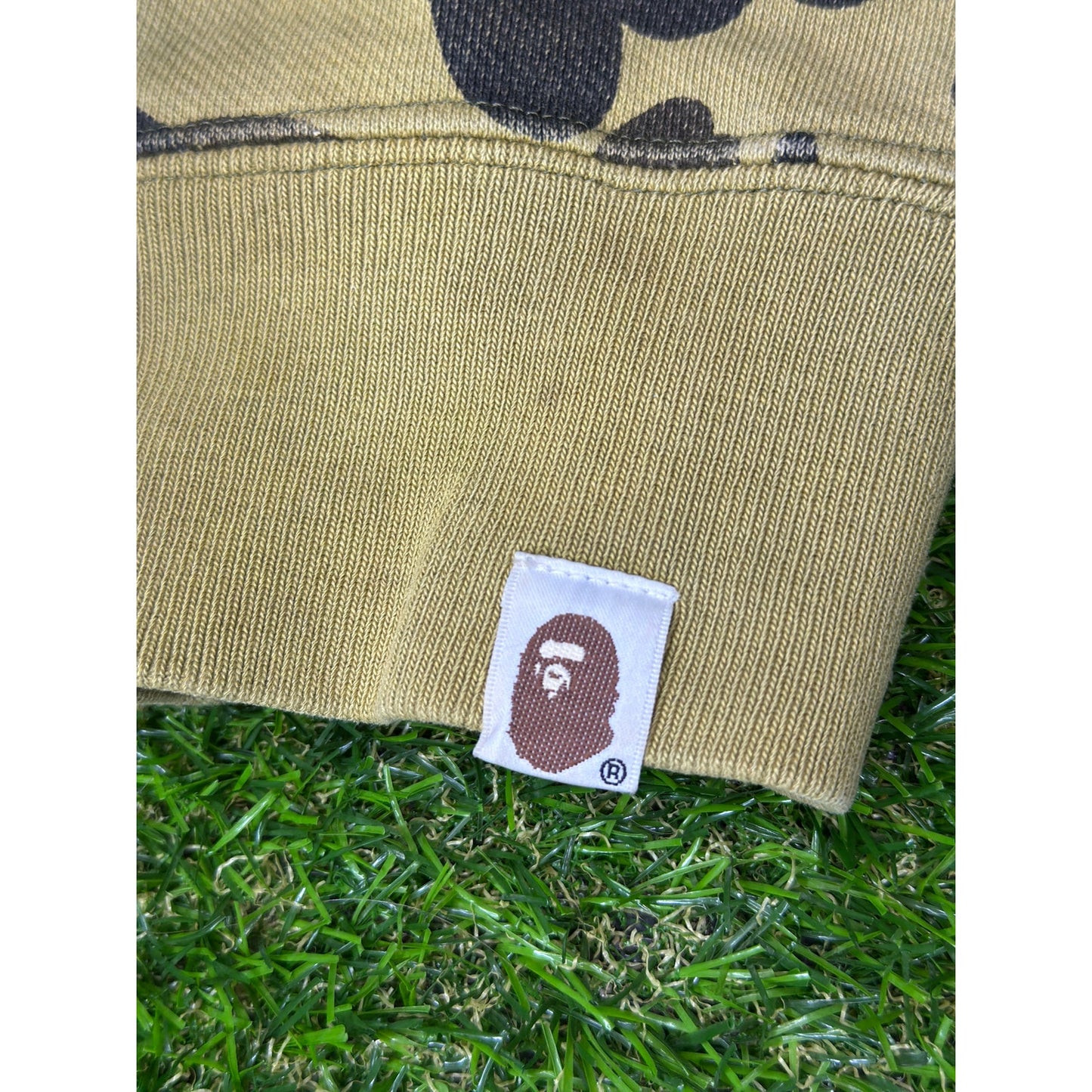 Size XL - Bape ABC Camo Double-Hood Shark Zipup