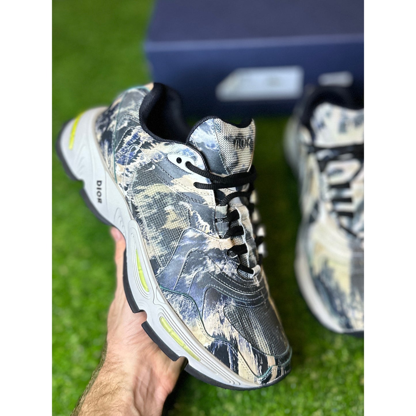 Size 10 - Dior CD1 Marble Sneakers