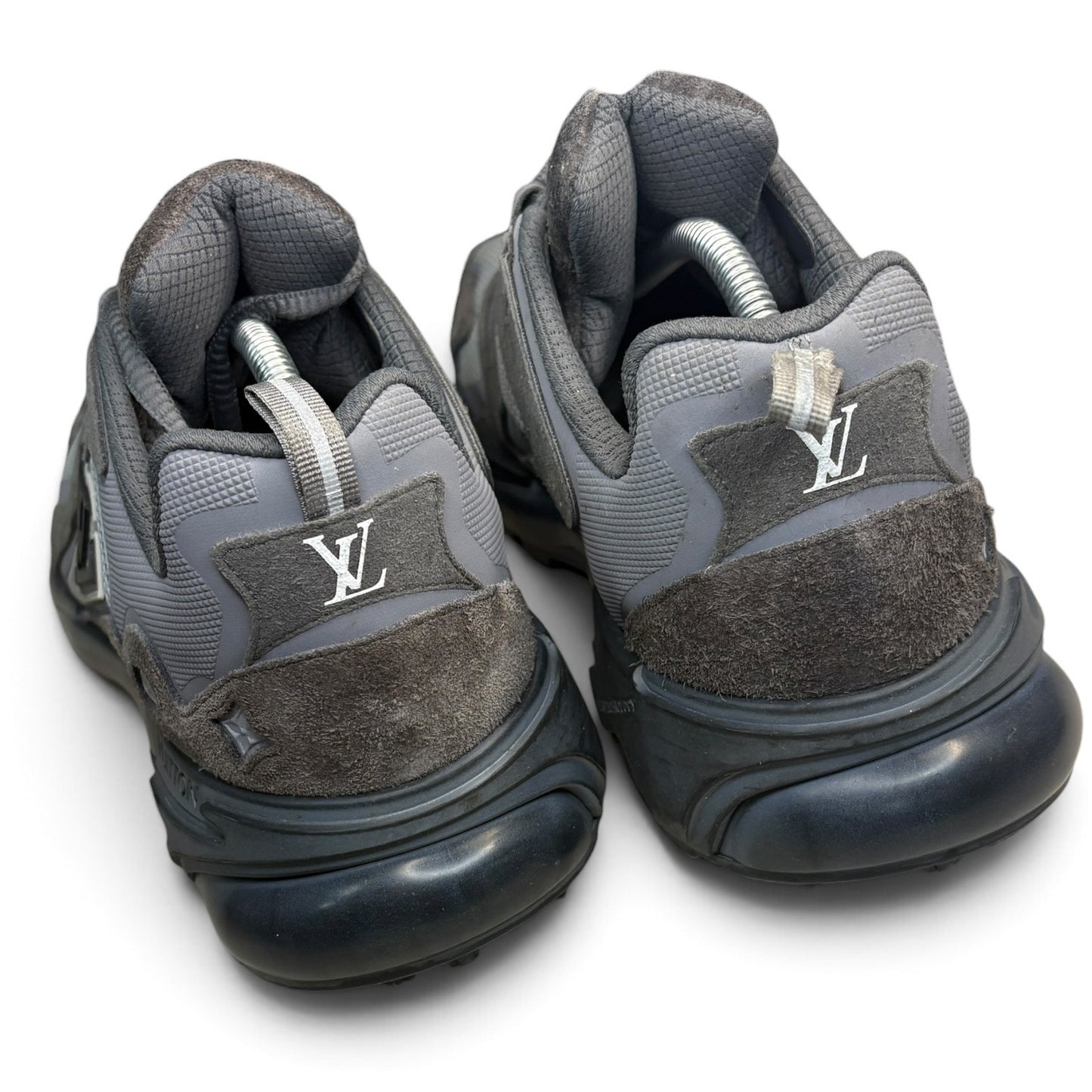 Louis Vuitton Tactic Runner Grey Suede | Size 8.5LV / 9.5US