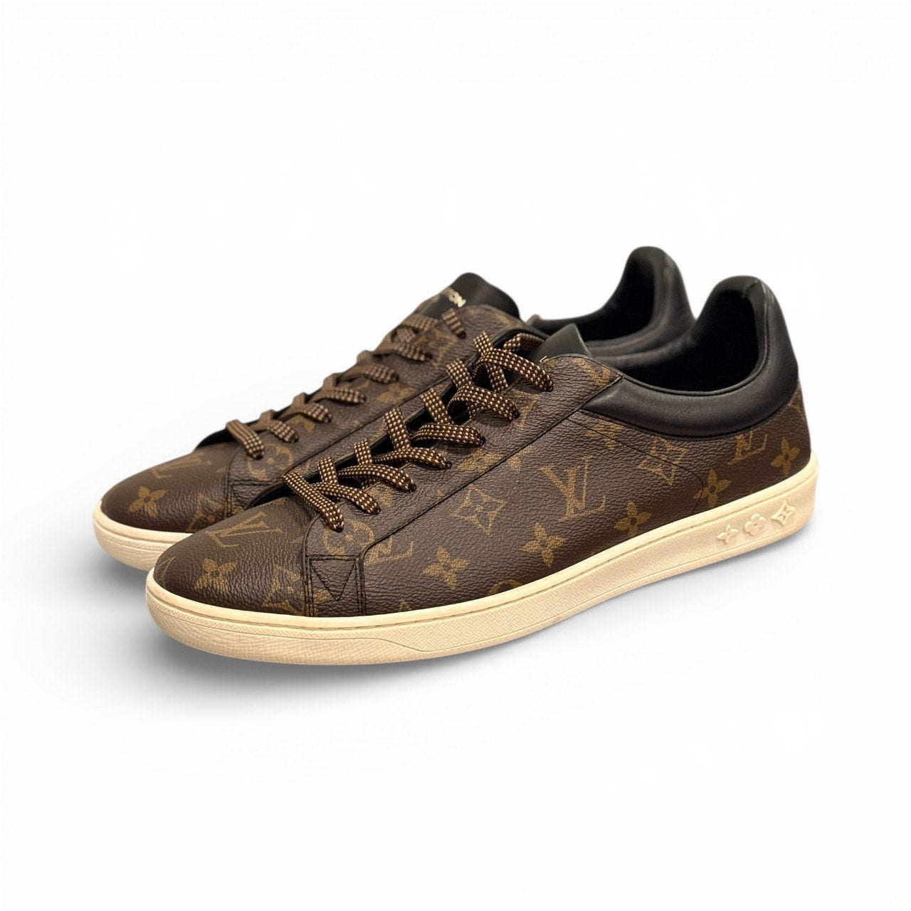 Size 9.5 - Louis Vuitton Luxembourg Monogram canvas Sneakers