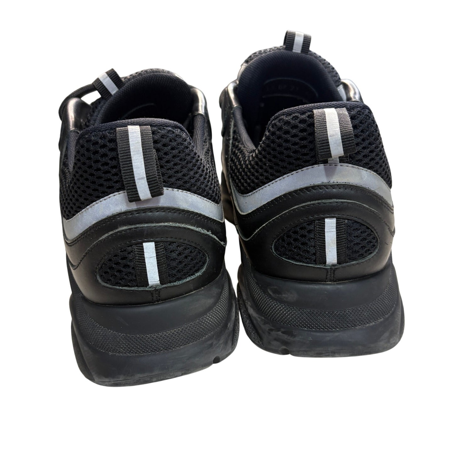 Dior B22 Reflective Low Top Black Sneakers | Size 45 (12US)