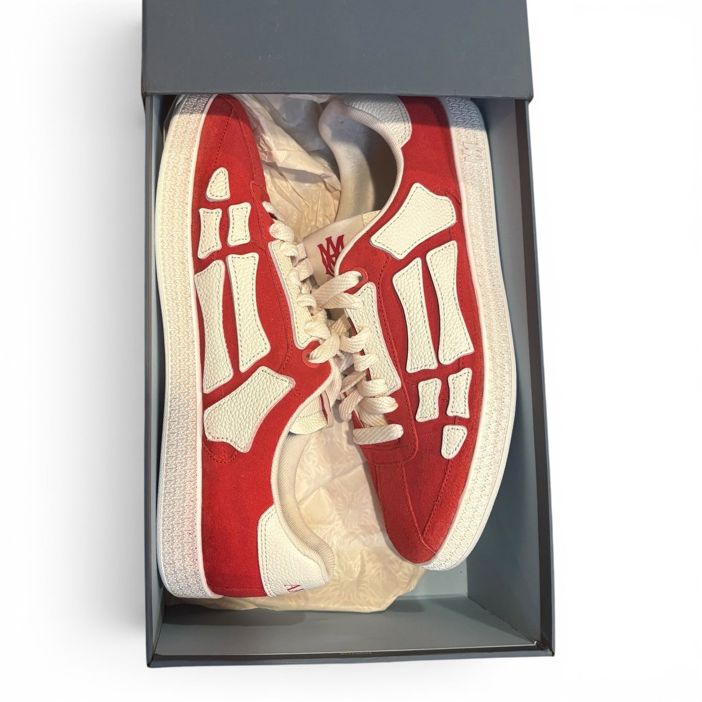 Amiri Pacific ‘Bones - Varsity Red’ Skel Top | Size 44(11US)