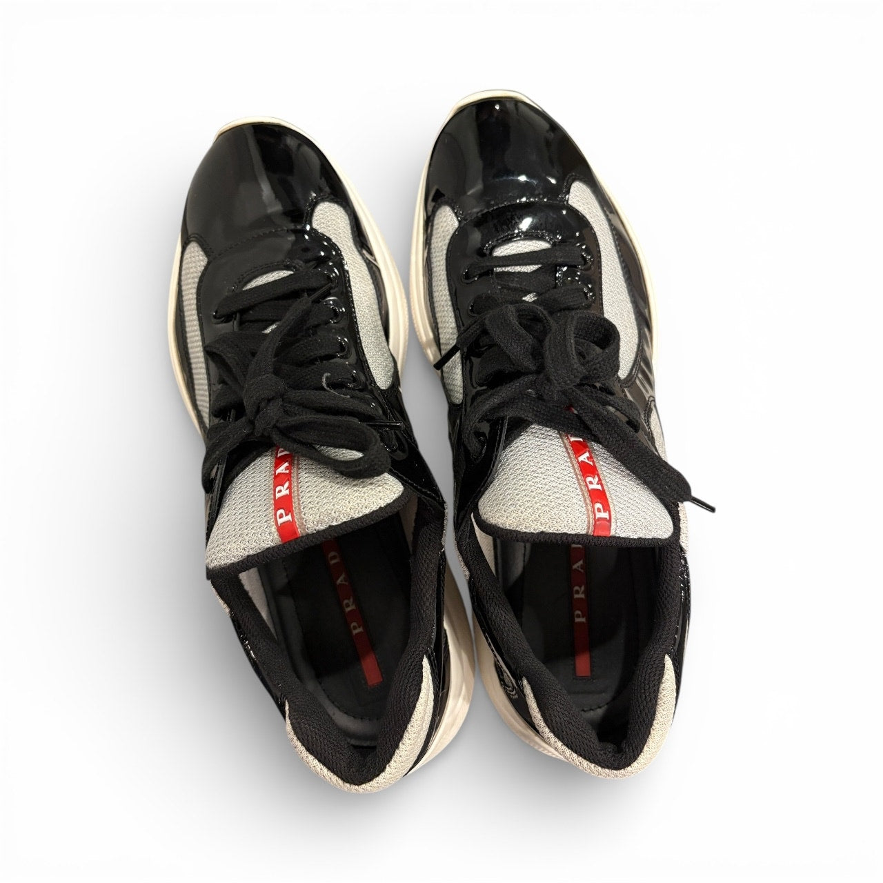 Size 9.5 - Prada America's Cup "Black Grey"