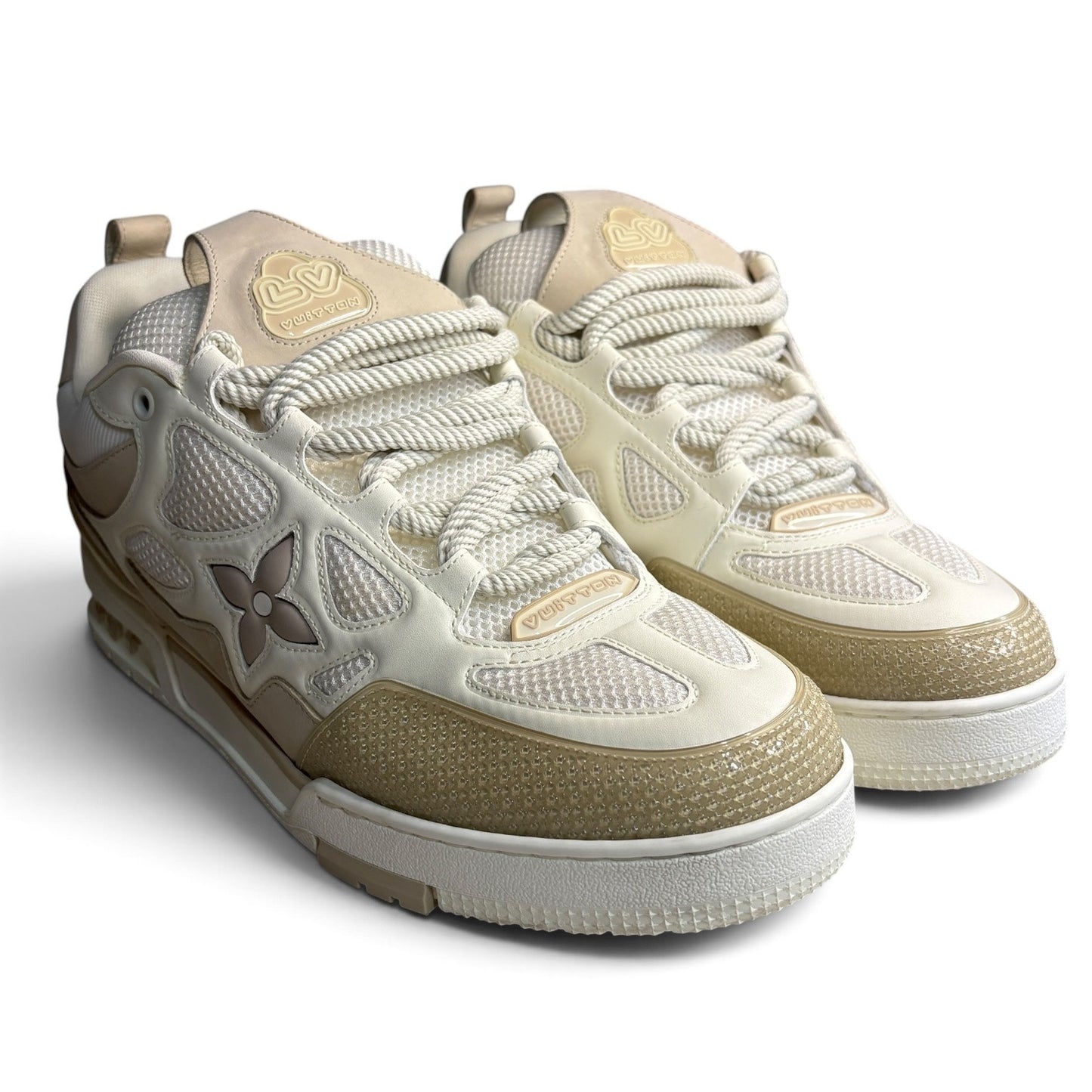Louis Vuitton LV Skate Beige Sneakers | Size 11LV