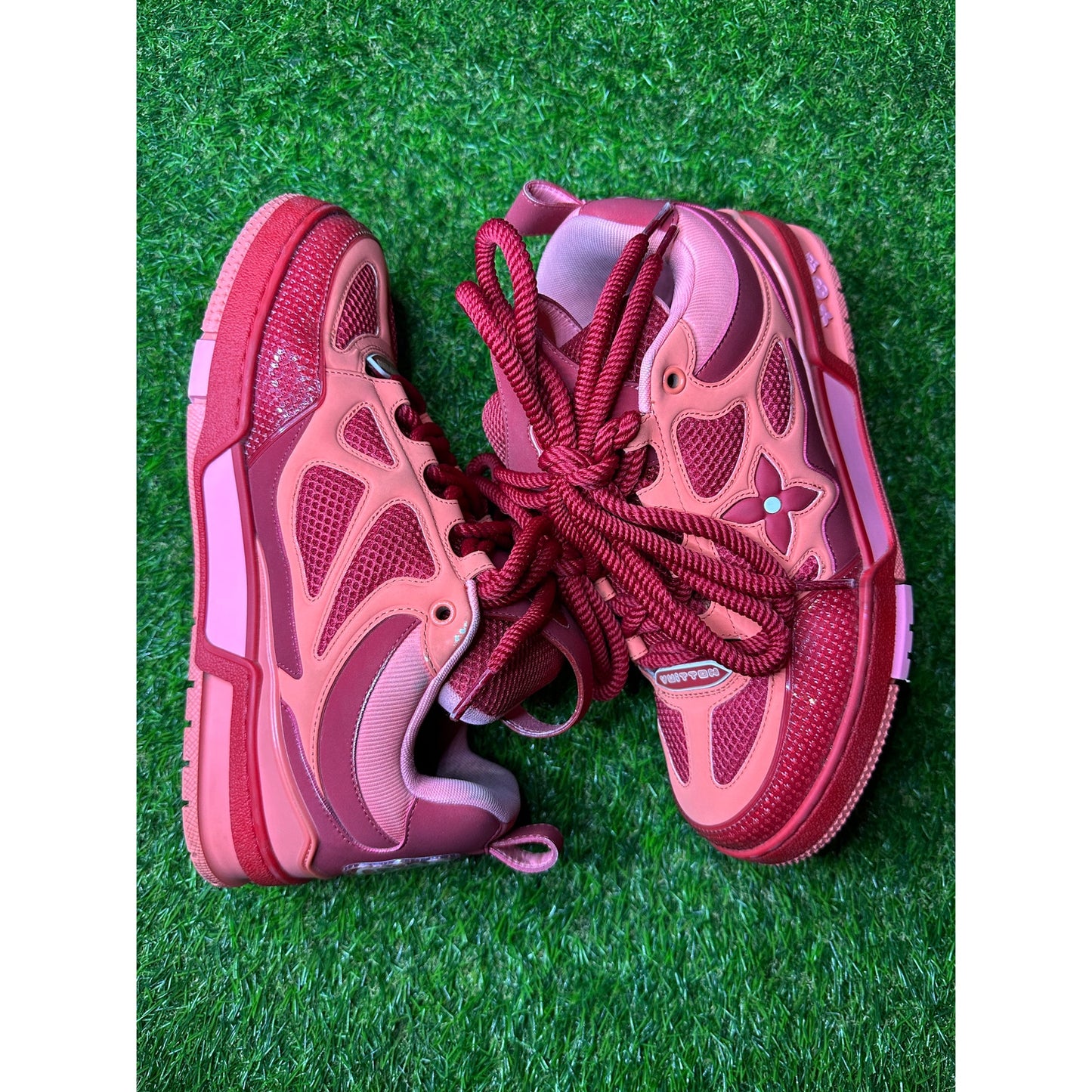 Louis Vuitton LV Skate Red Sneakers | 7.5UK