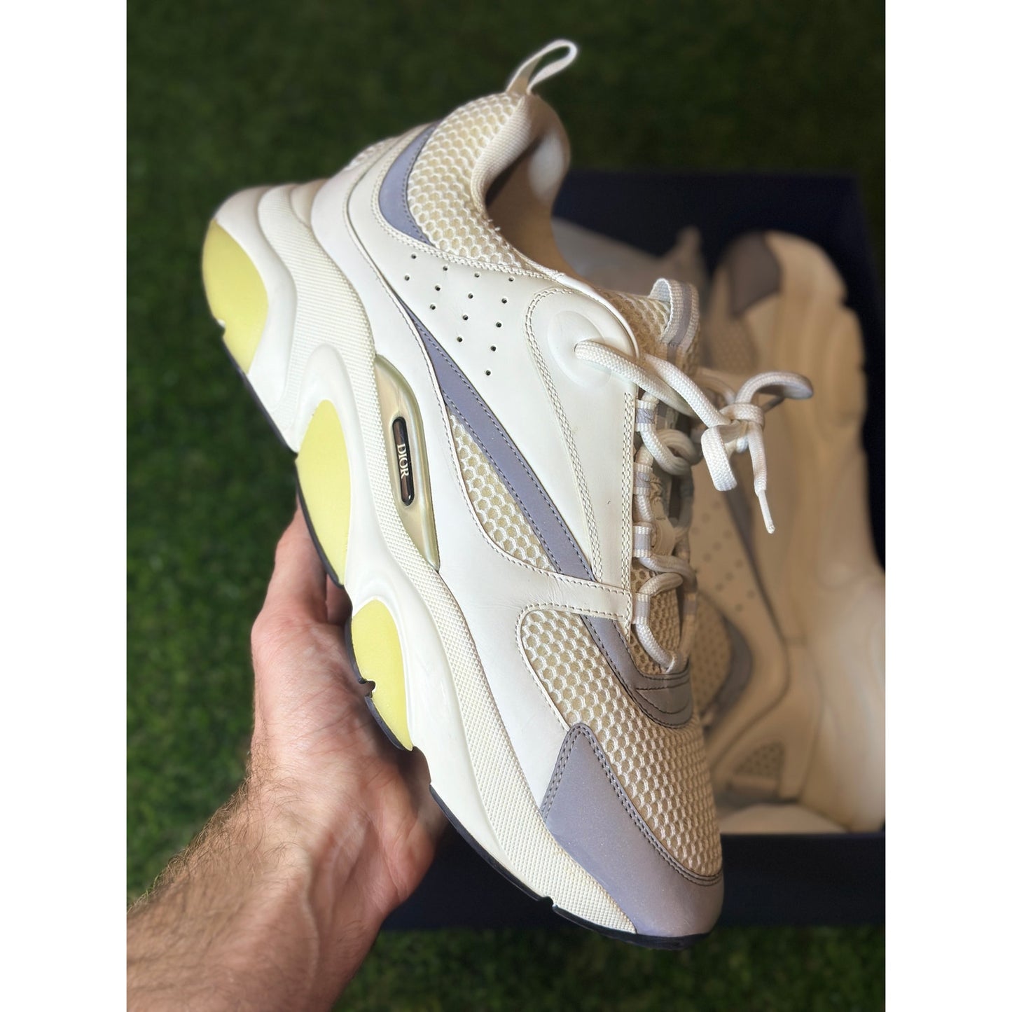 Size 12 - Dior B22 White Sneakers