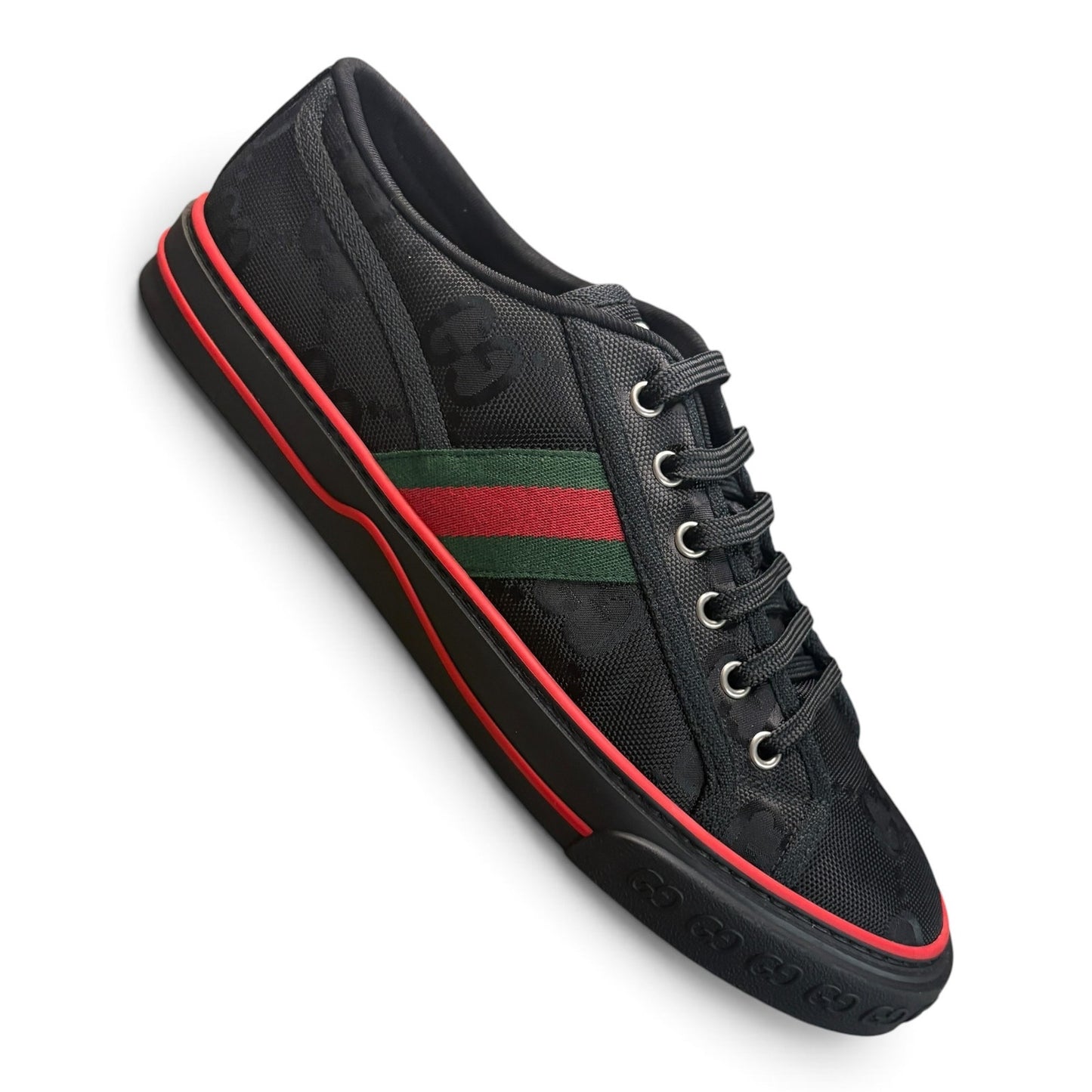 Gucci Men's Tennis 1977 Off the Grid Low 'Black' | Size 10.5G