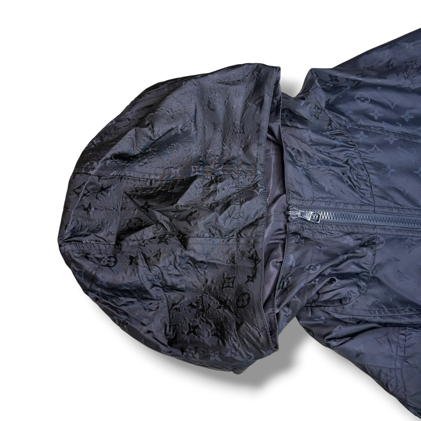 Louis Vuitton Monogram Reversible Windbreaker in navy | Medium