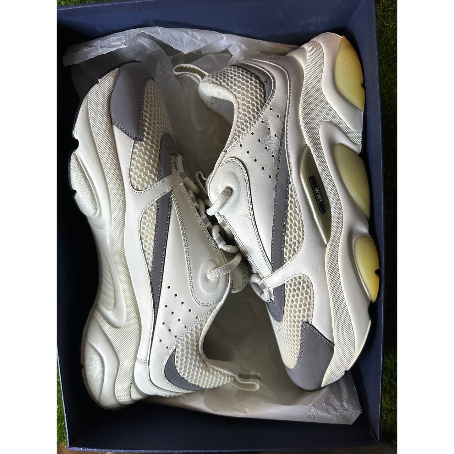 Size 12 - Dior B22 White Sneakers