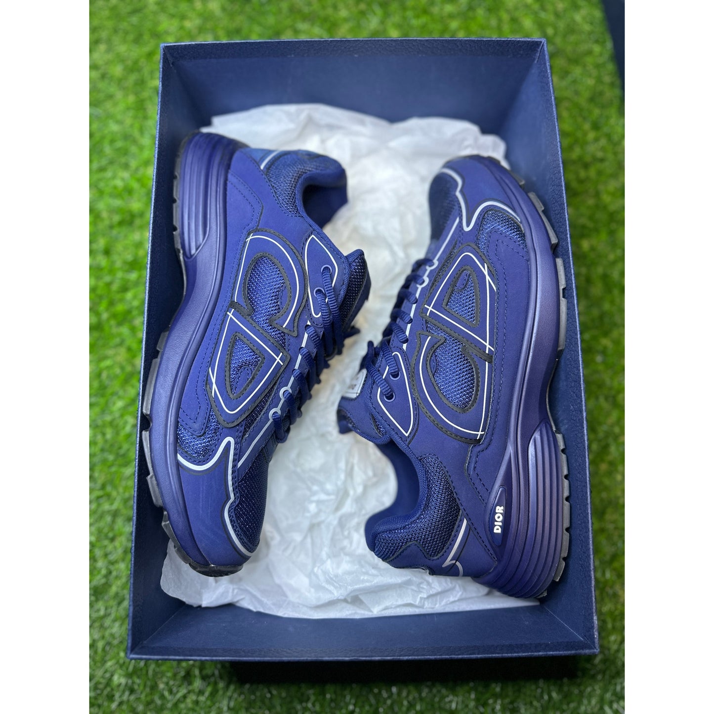 Dior B30 Sneaker Navy Blue Sneakers - Size 44 (US 11)