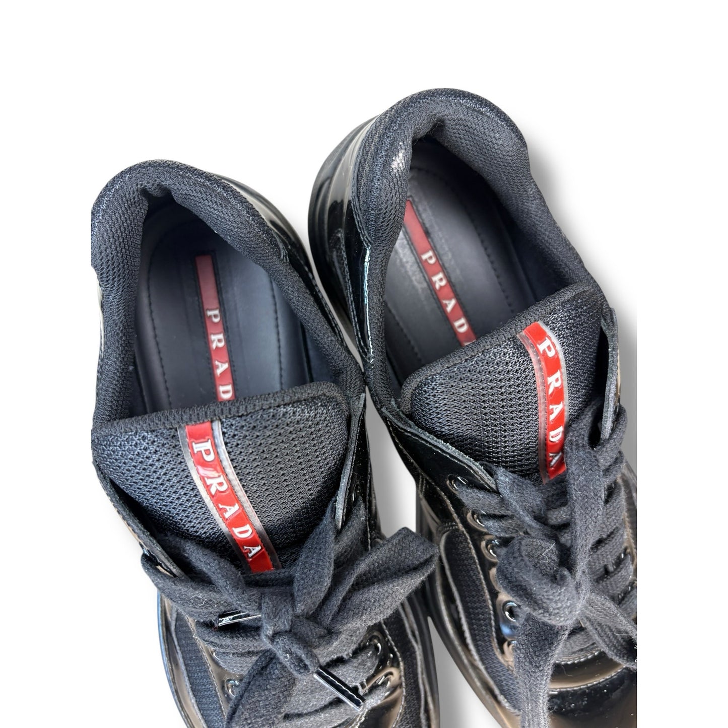 Prada America's Cup Sneakers Black | Size 8UK (9US)