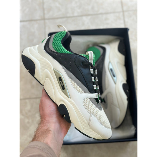Size 9 - Dior B22 Green/Black/White Sneakers