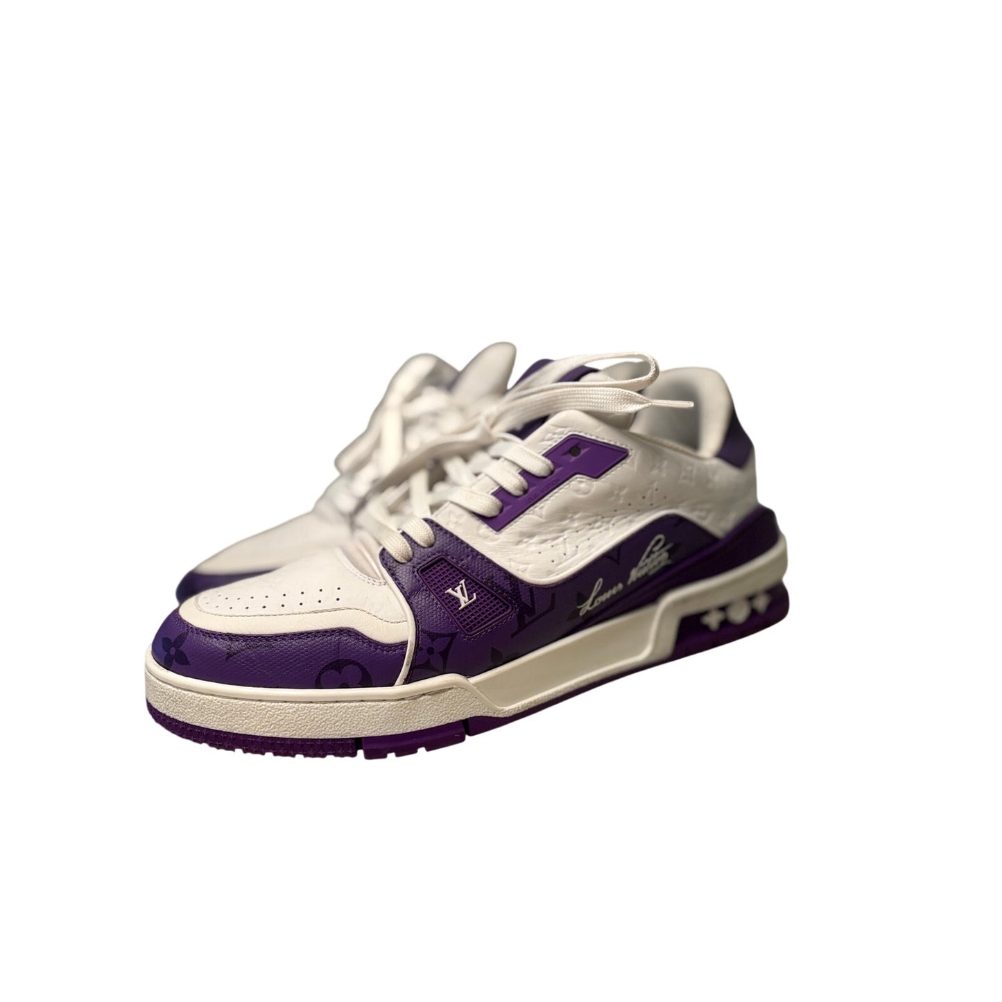 Louis Vuitton LV Trainer Low #54 Mini Monogram - Violet