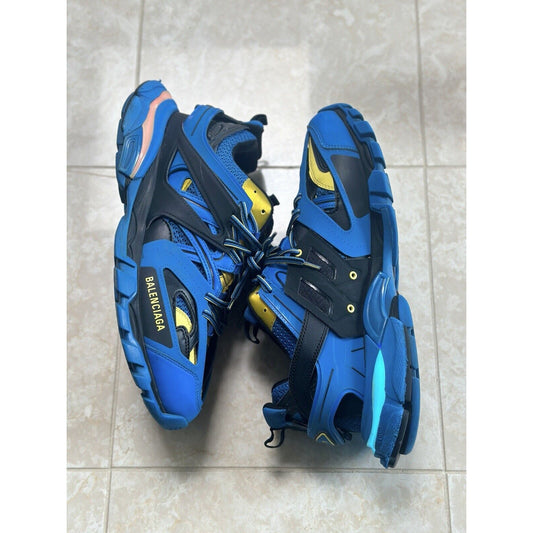 Size 11 - Balenciaga Track LED Sneaker Yellow Blue
