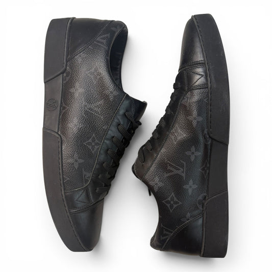 Louis Vuitton Match-Up Black Monogram Sneakers | Size 9LV