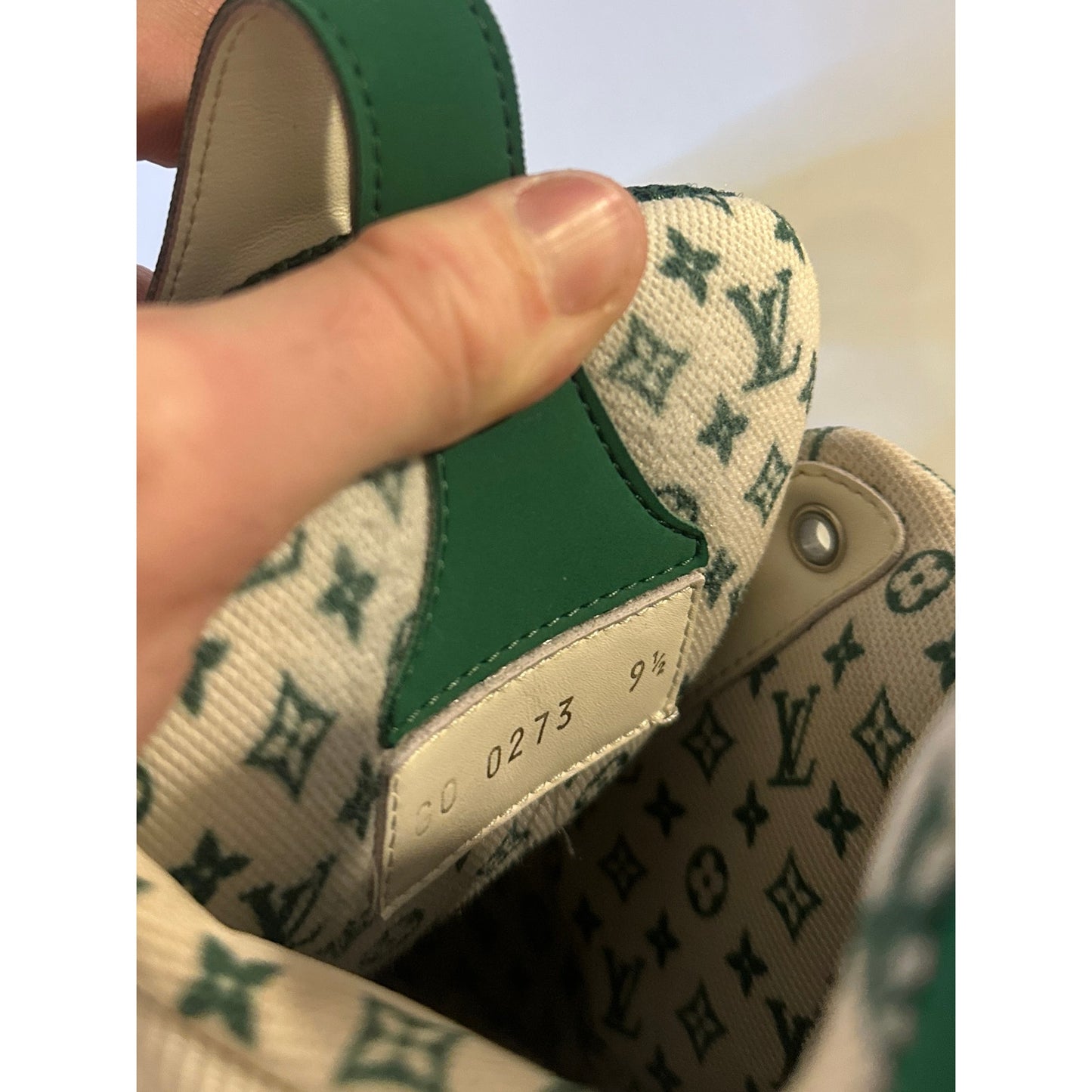 Louis Vuitton LV Skate "Green/White" Trainer | Size 9.5UK