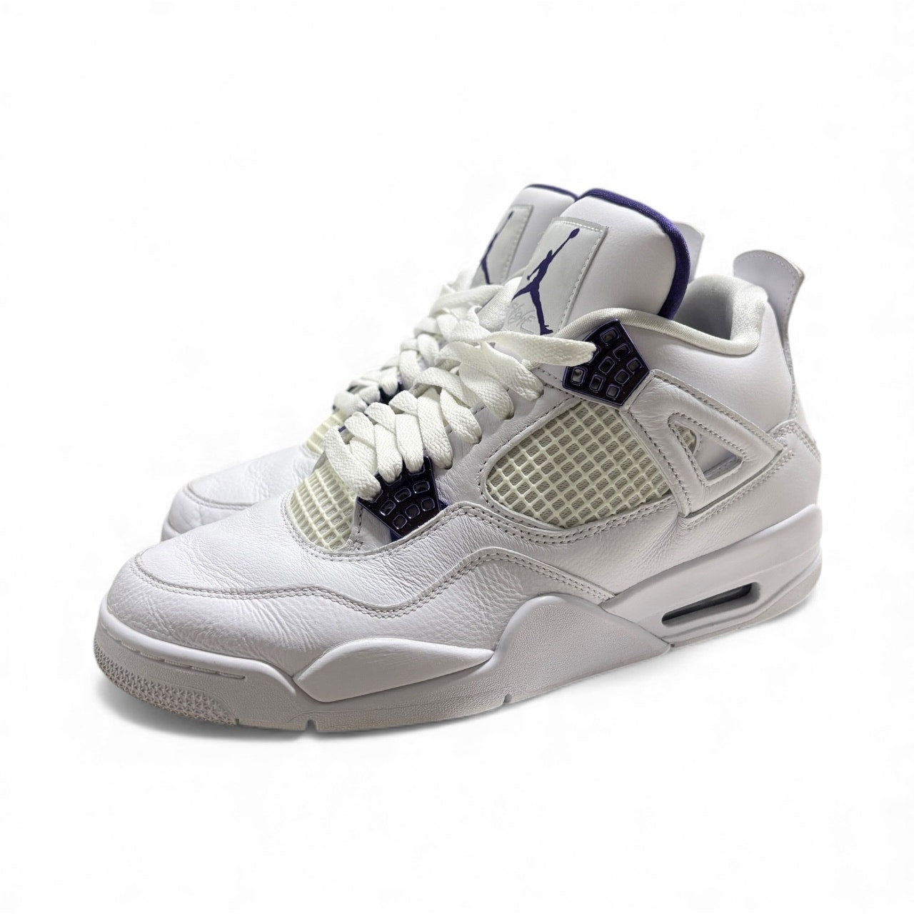 Size 9.5 - Air Jordan 4 Retro 'Purple Metallic' 2020