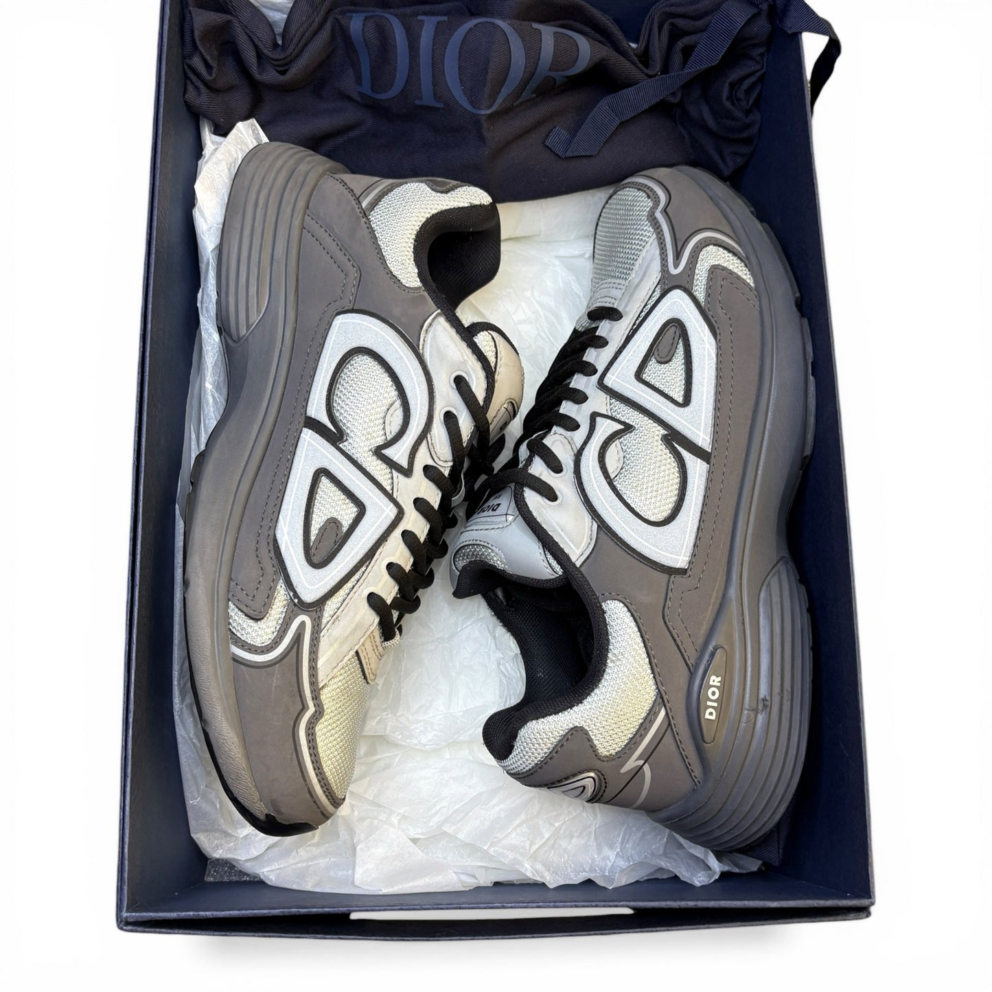 Dior B30 Dark Grey Sneakers | Size 42 (9US)