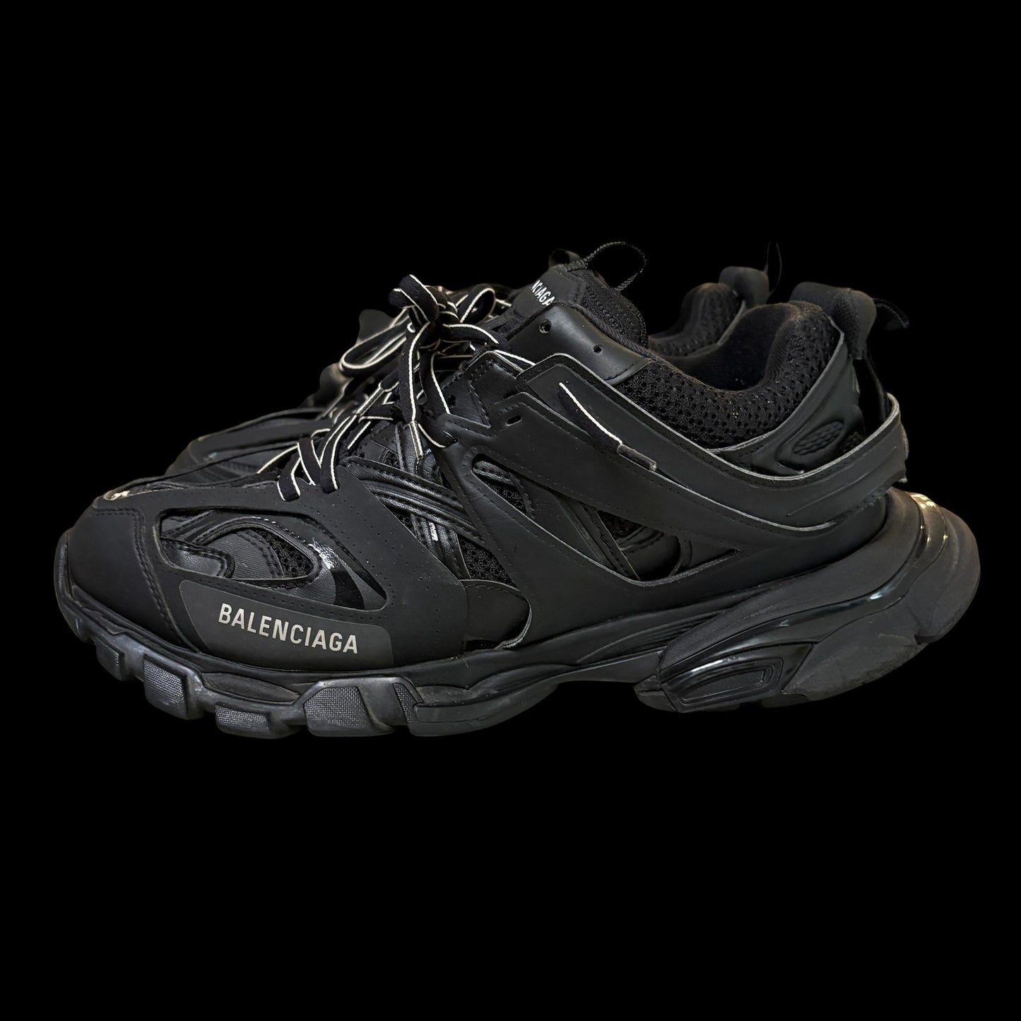 Size 12 - Balenciaga Track Black Sneakers