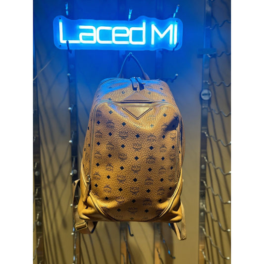MCM monogram bag backpack - regular sized