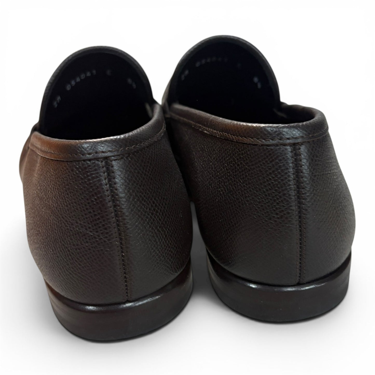 Salvador Ferragamo Gancini Bit Leather Loafer | Size 8.5UK