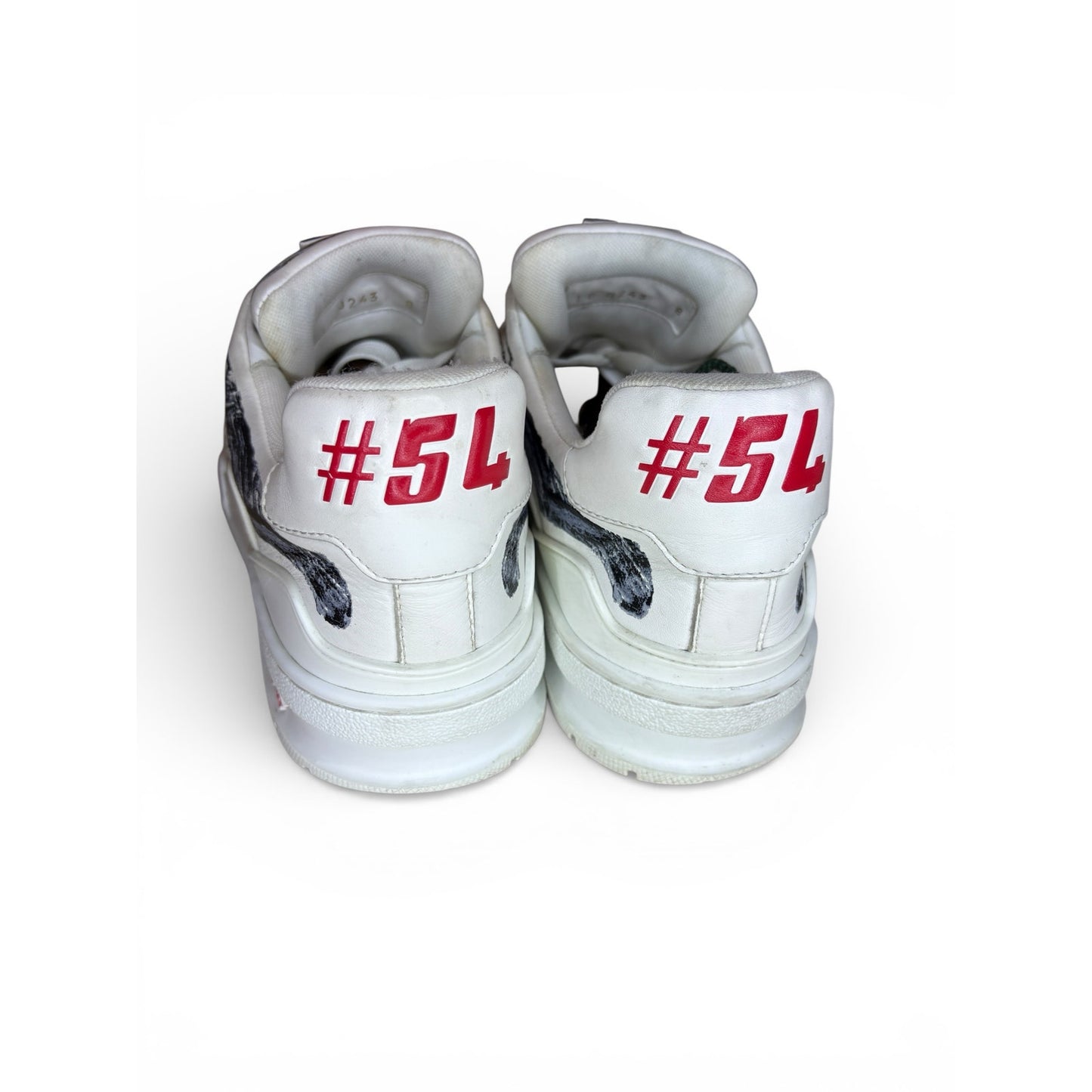 Louis Vuitton Trainer 'Colored-In
Motif - White Black' | LV8