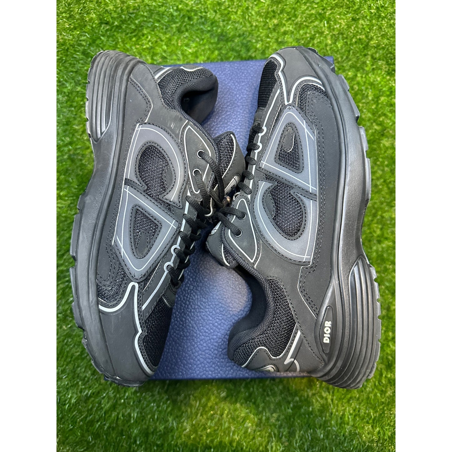 Size 10 - Dior B30 Black Sneakers