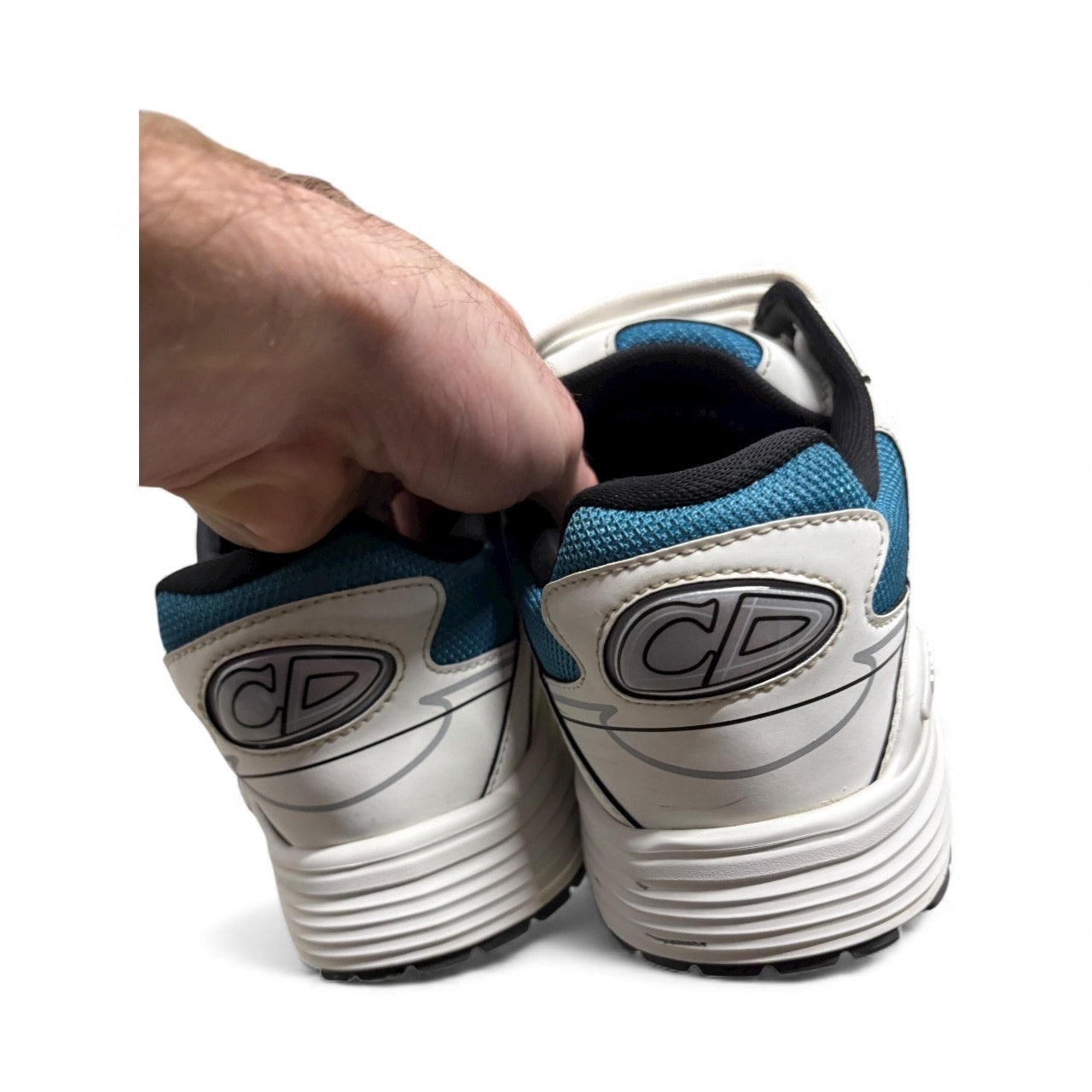 Dior B30 Sneaker White Blue Sneakers - Size 45 (US 12)