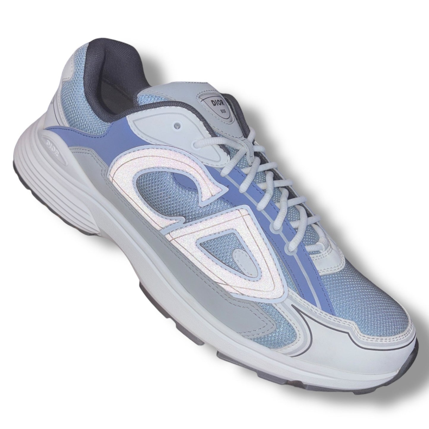 Dior B30 Navy Blue Grey White Sneakers | Size 48 (15US)