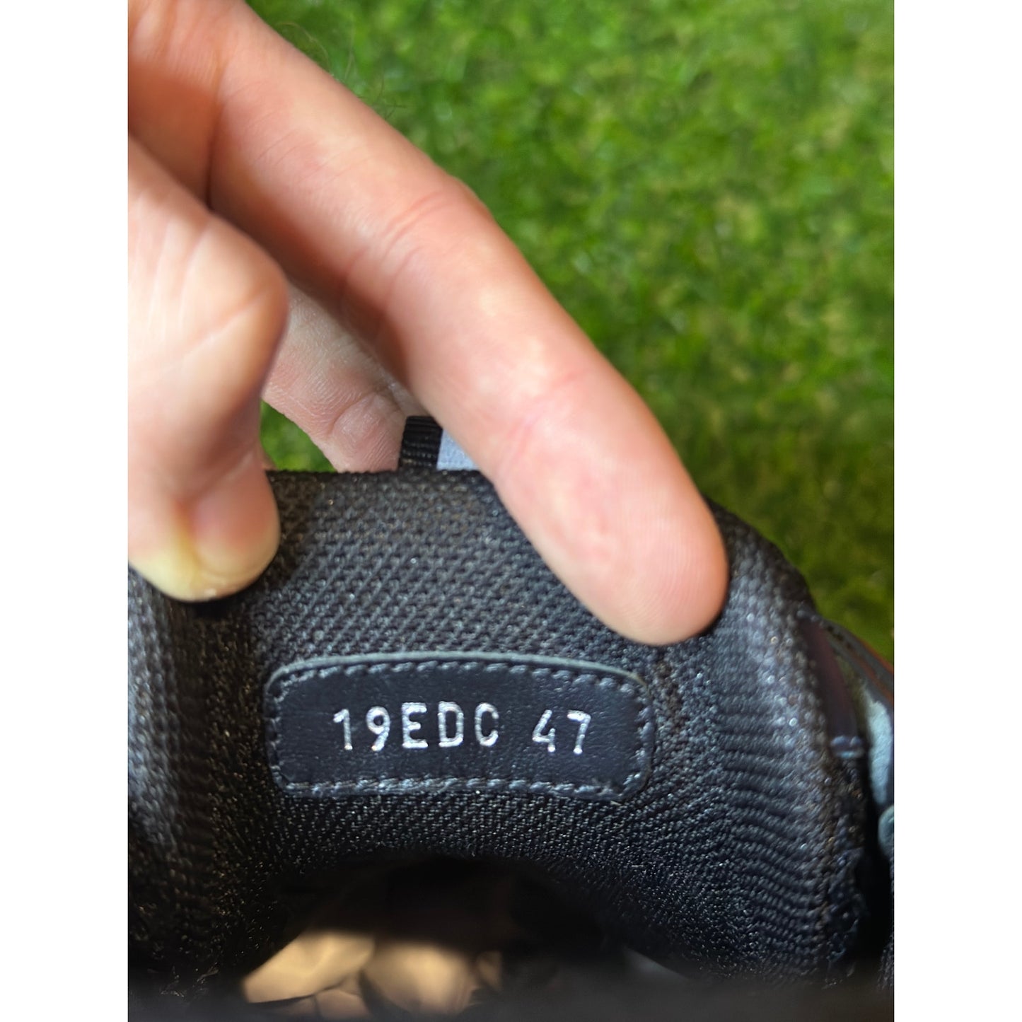 Dior B22 Reflective Low Top Black Sneakers | Size 47EU