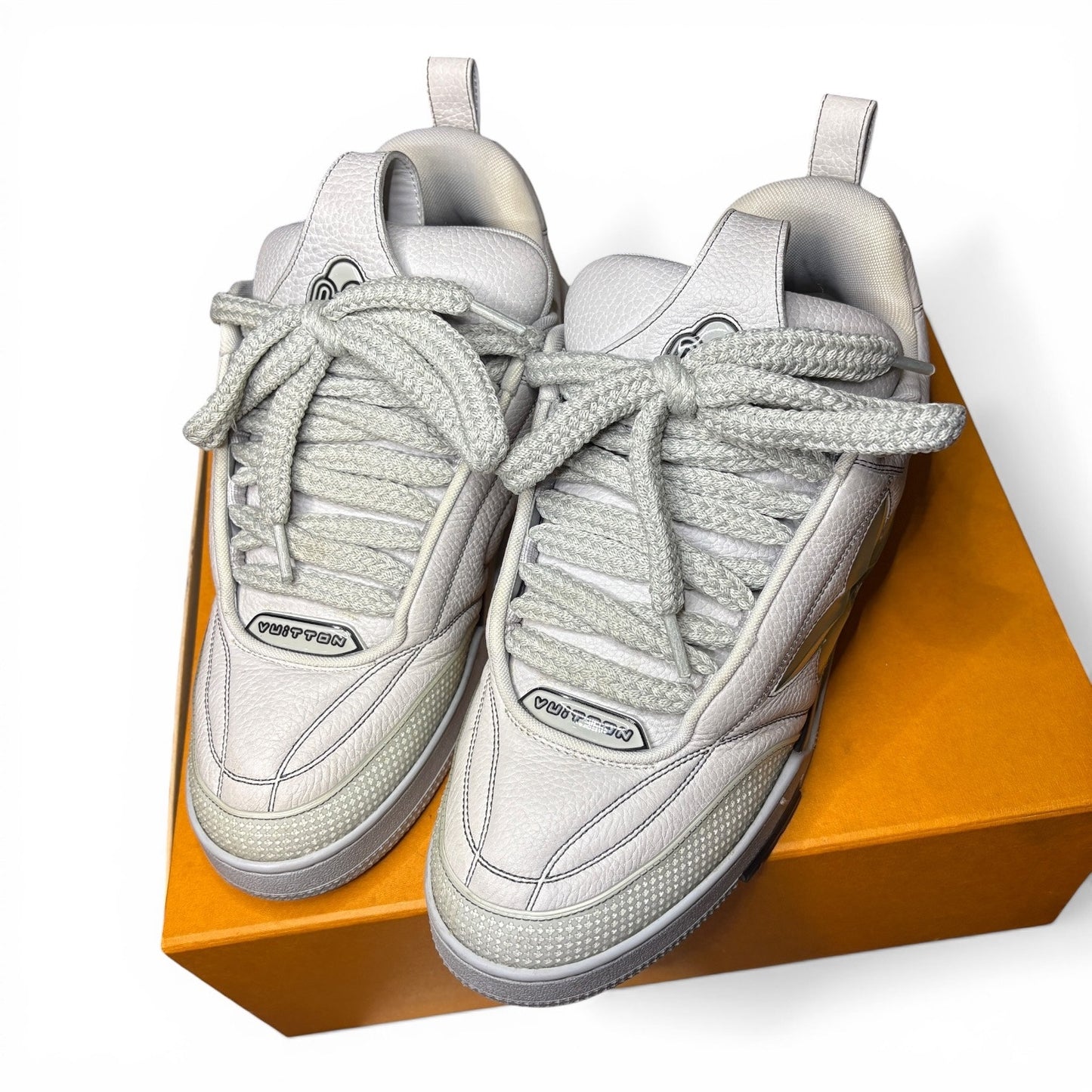 Louis Vuitton LV Skate Sneakers Grey | Size 10LV