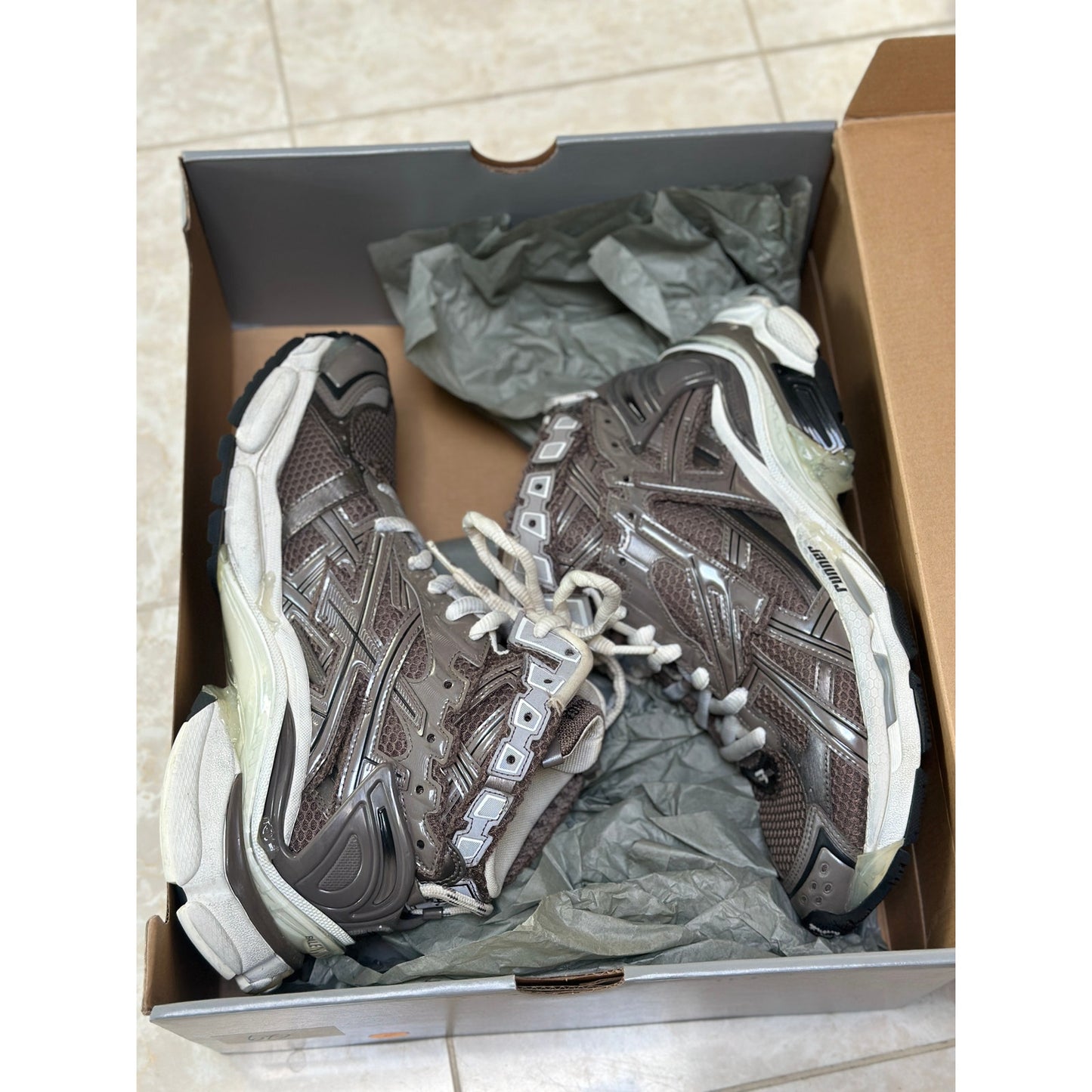 Size 10 - Balenciaga Runner High 'Black Medium Grey'