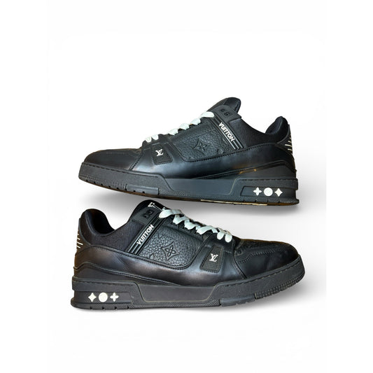 Louis Vuitton LV Trainer Black Sneakers | Size 11LV