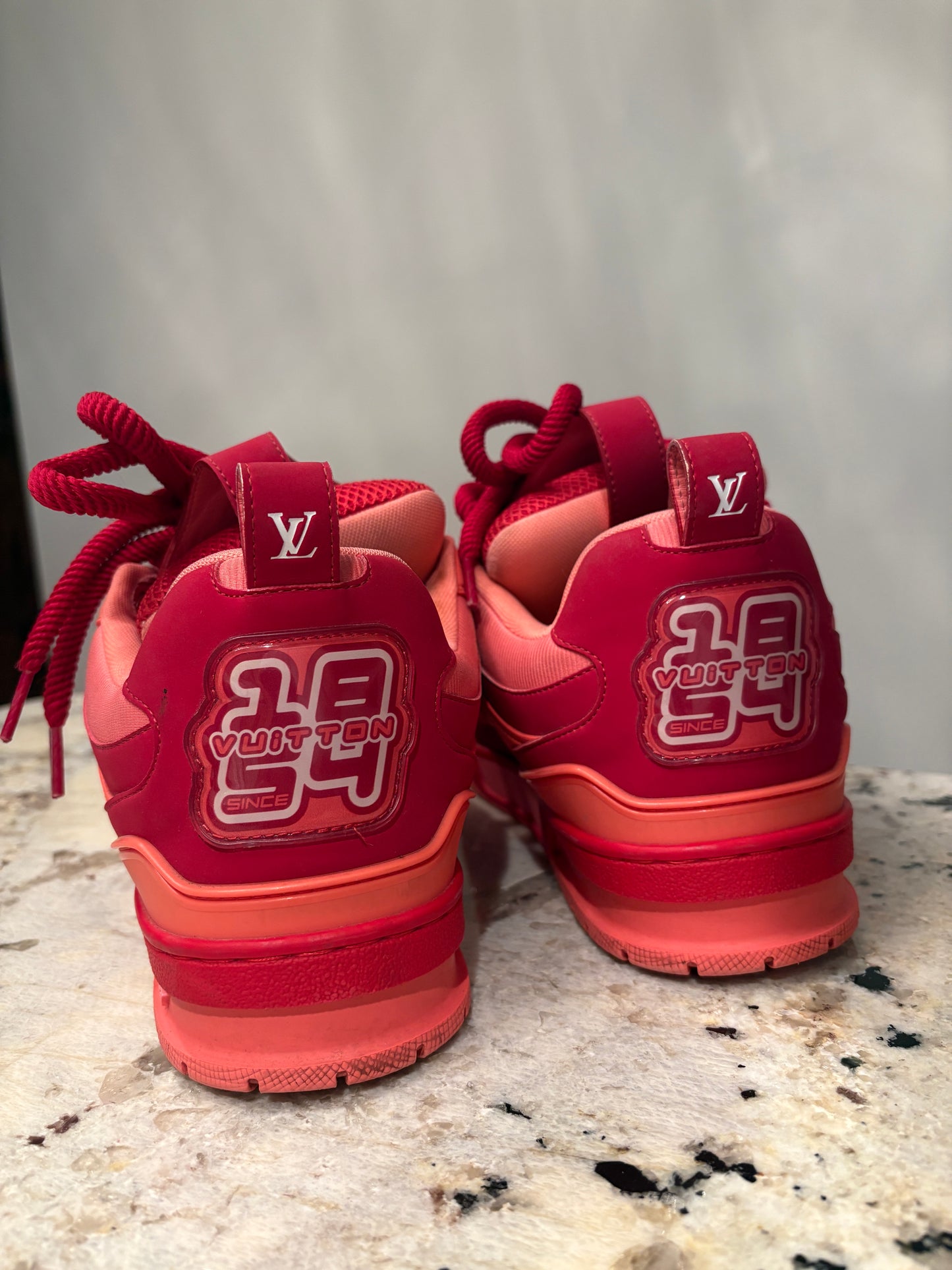 Louis Vuitton Skate Sneakers Red