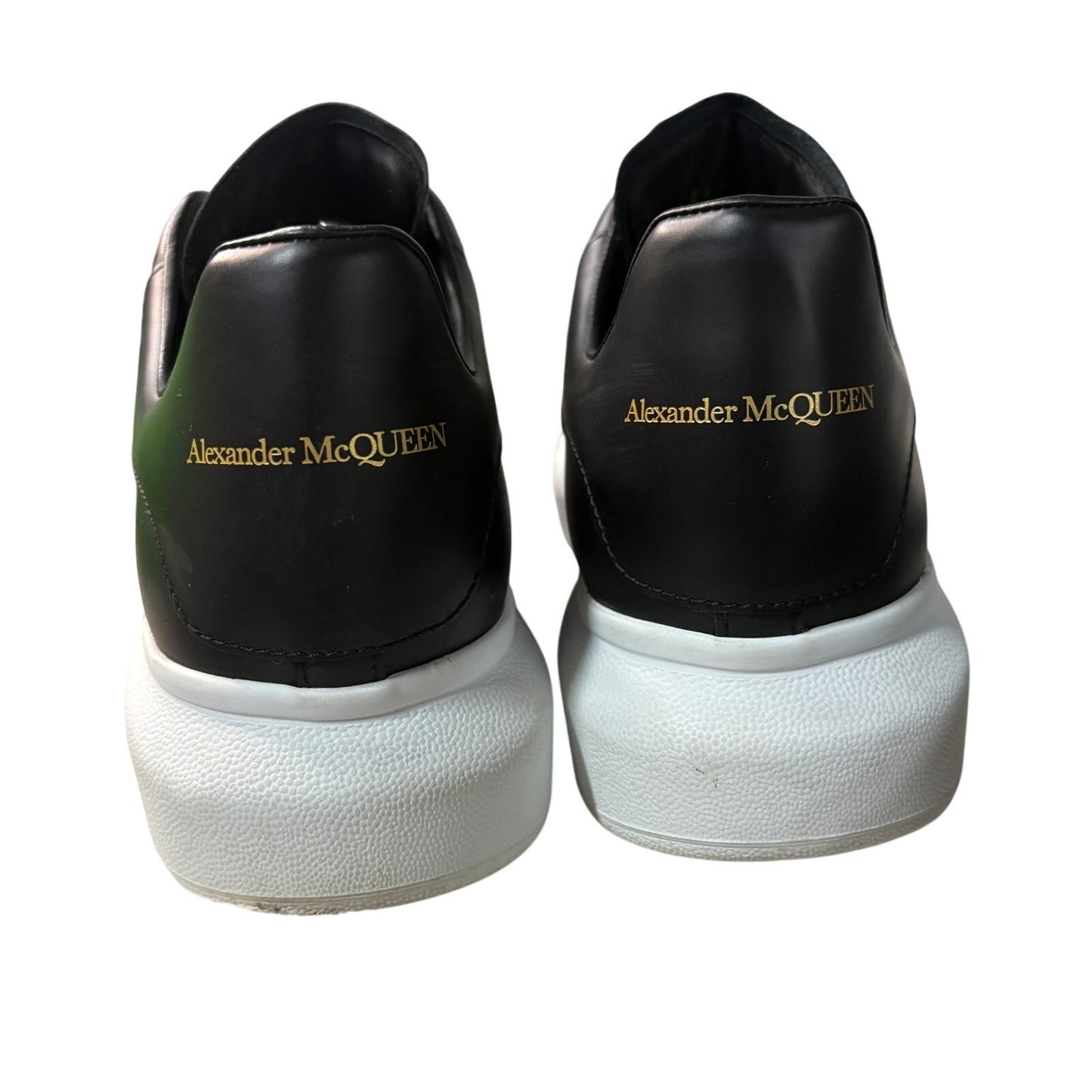 Alexander McQueen Oversized Sneaker 'Black White' 45/12M
