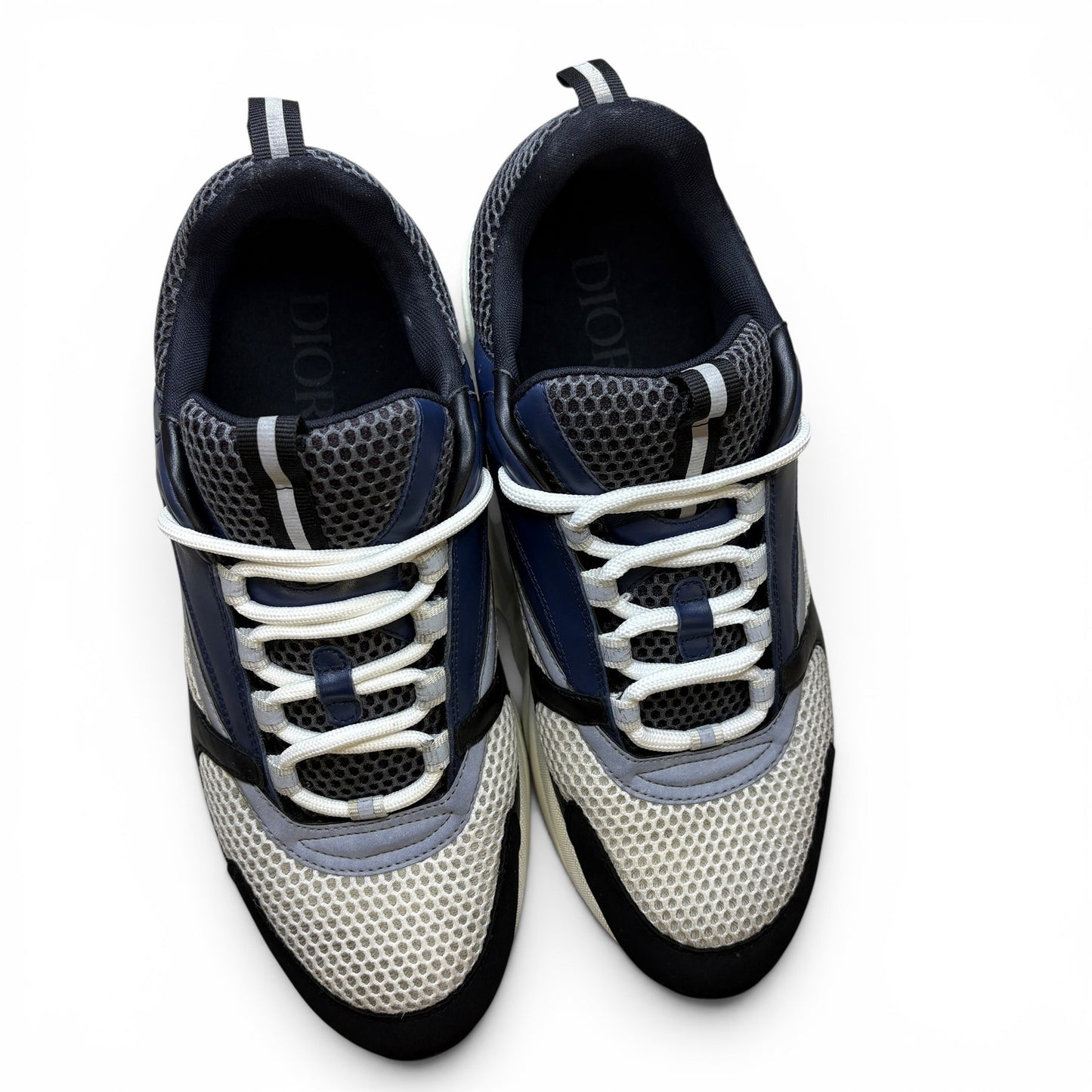 Dior B22 Low Top Black Navy Sneakers | Size 45 (12US)