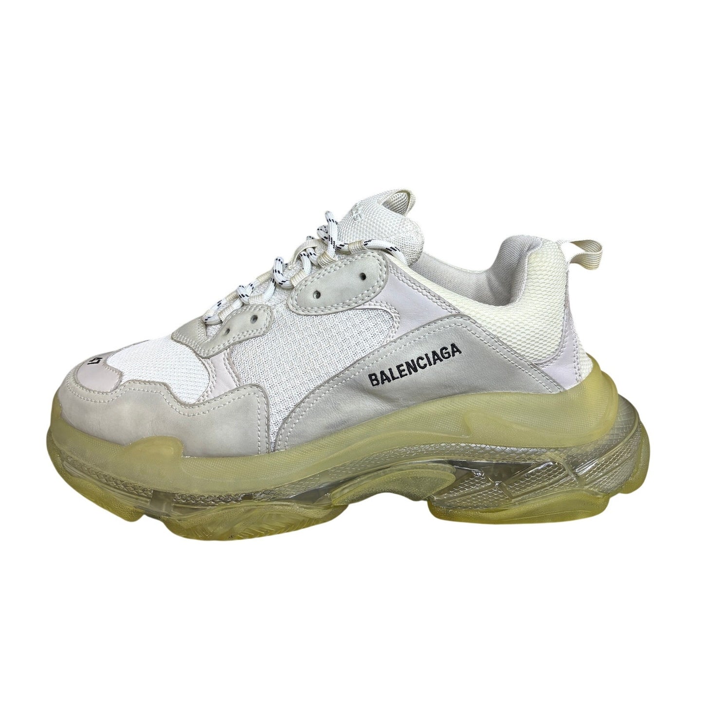 Balenciaga Triple S White Sneakers | Size 47 - 14M