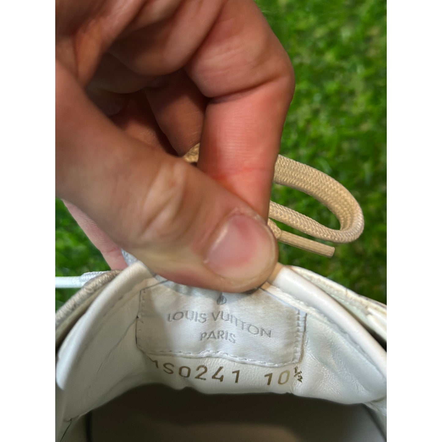 Louis Vuitton Runaway White/Grey Sneakers | Size 10.5UK