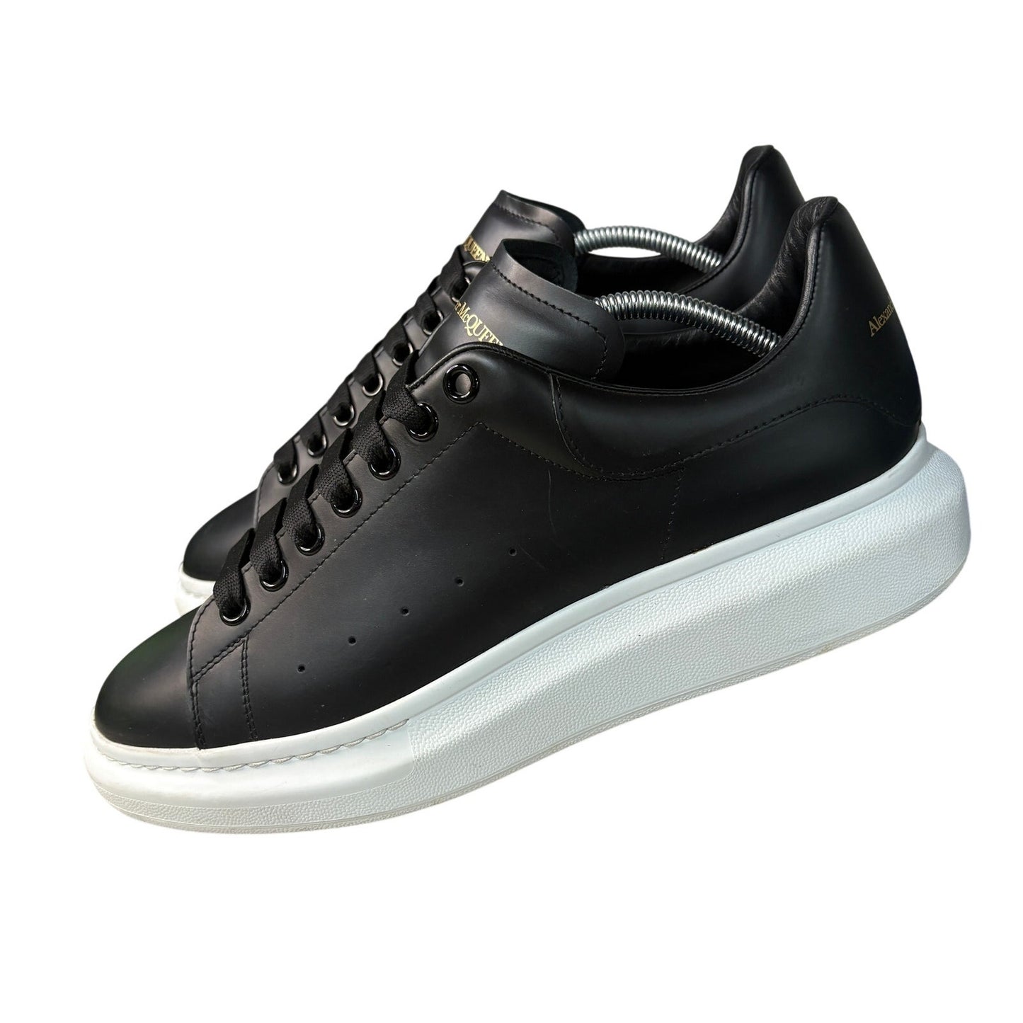 Alexander McQueen Oversized Sneaker 'Black White' 45/12M