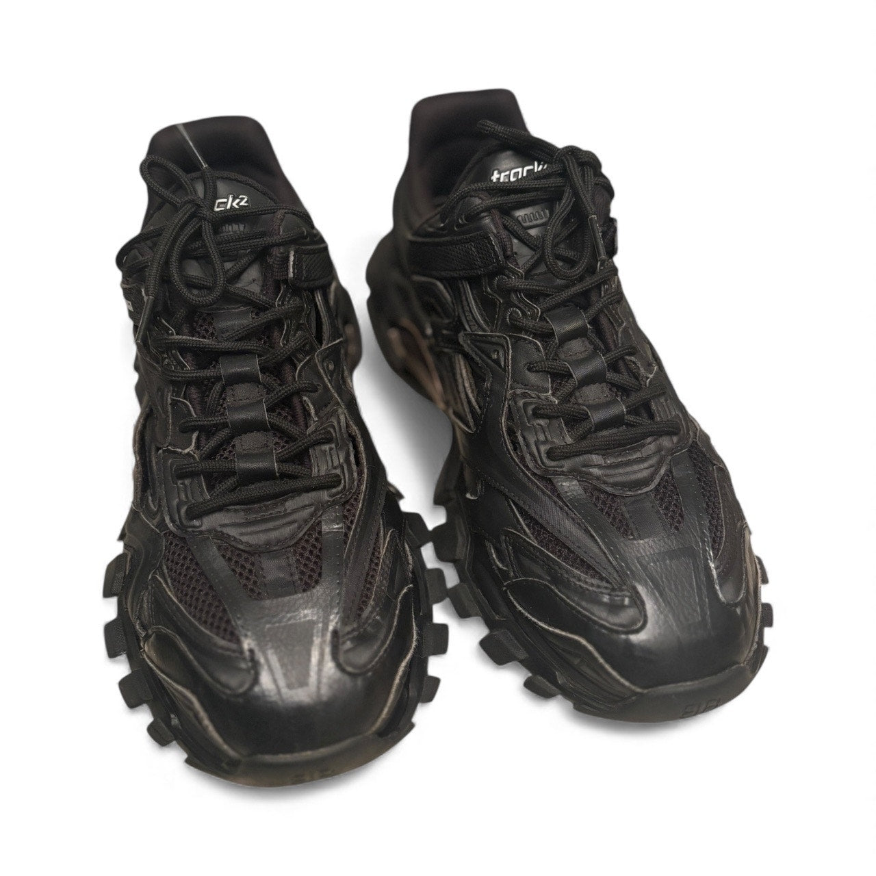 Size 11 - Balenciaga Track 2.0 Black Sneakers