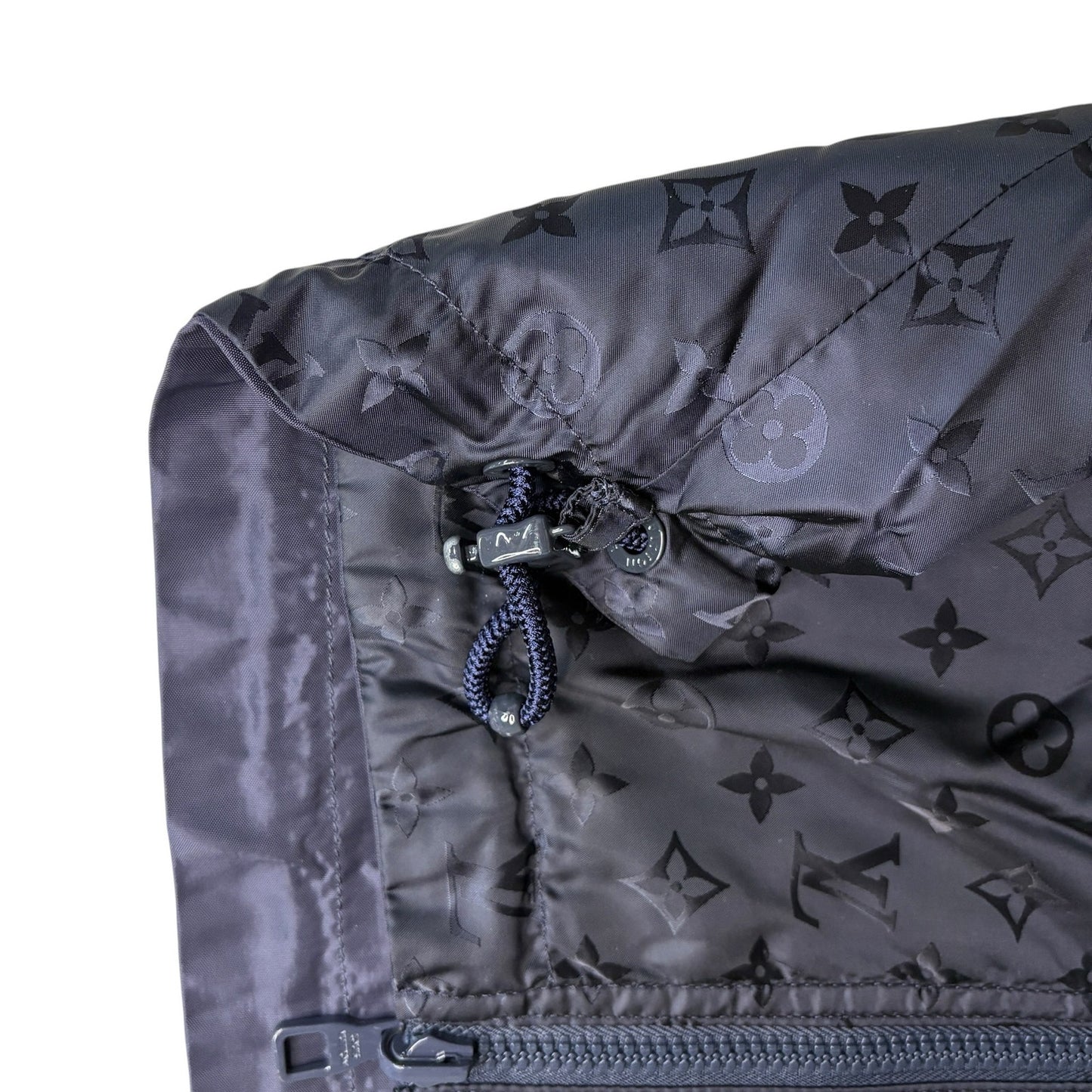 Louis Vuitton Monogram Reversible Windbreaker in navy | Medium